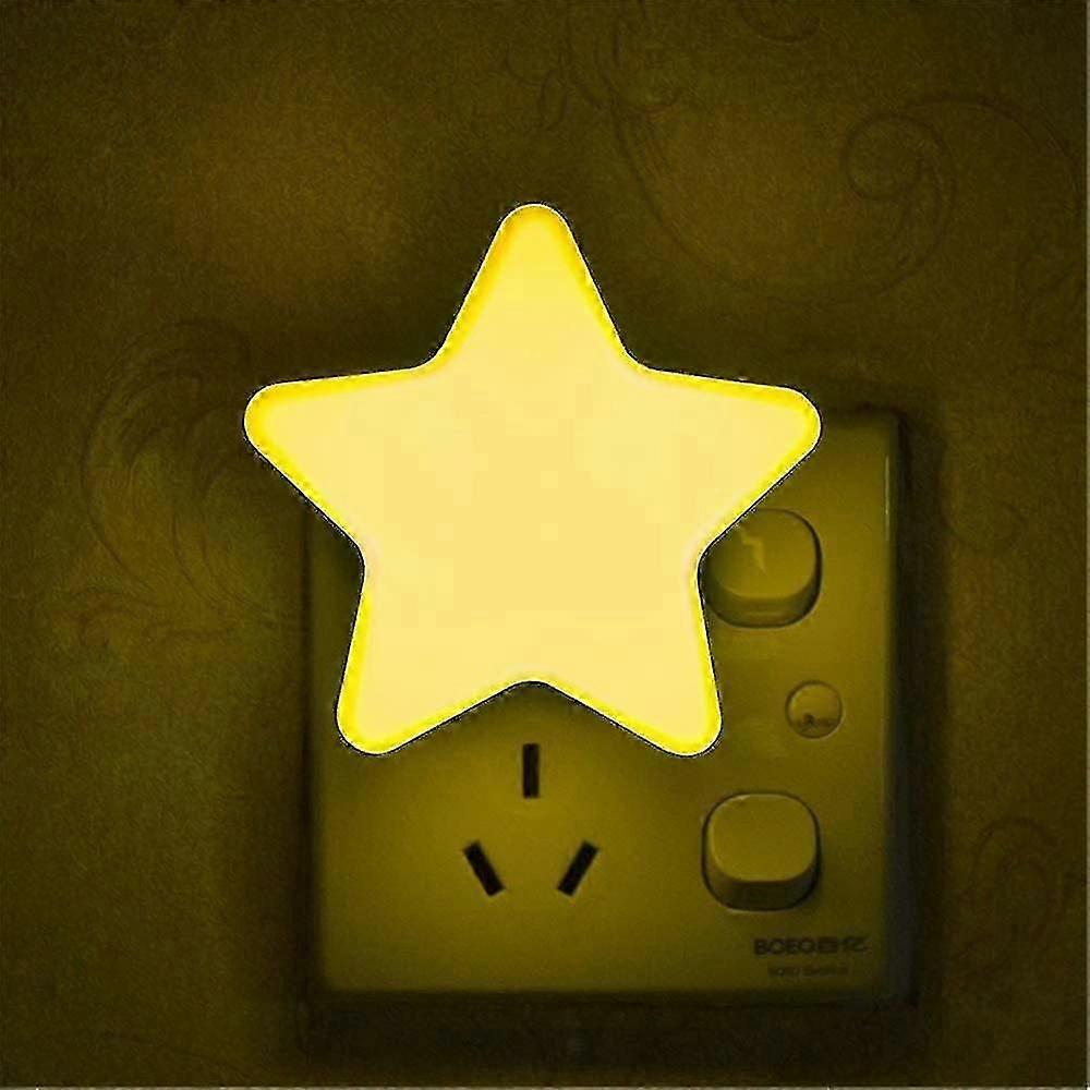 Automatic Electric Socket Wall-mounted Night Light With Induction Light-