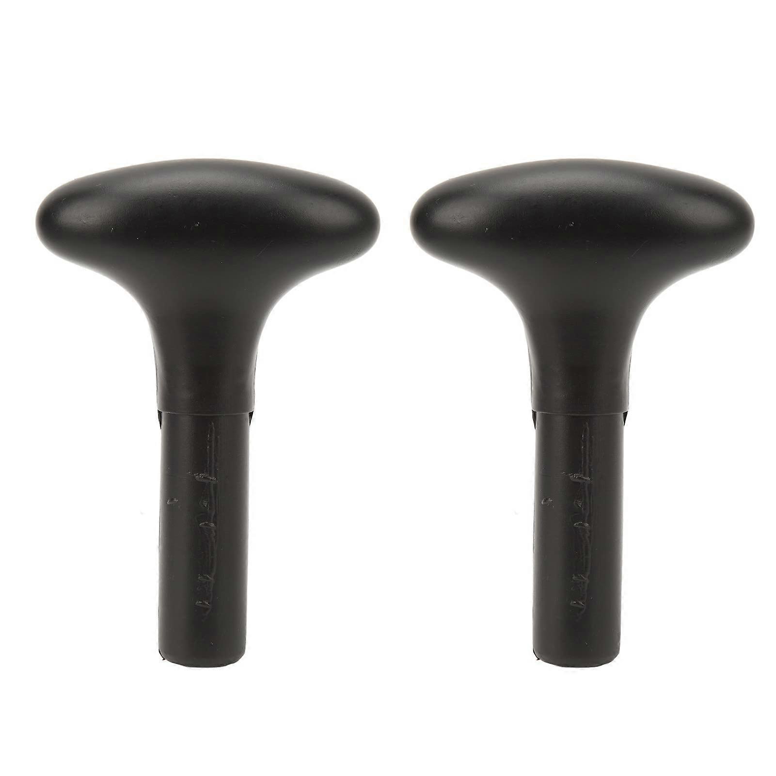 K Boat Canoe Paddle T Handle Replacement - Durable Sports Tools for Vertical Paddleboard Kayaking, Adjustable Size, 2 Pieces