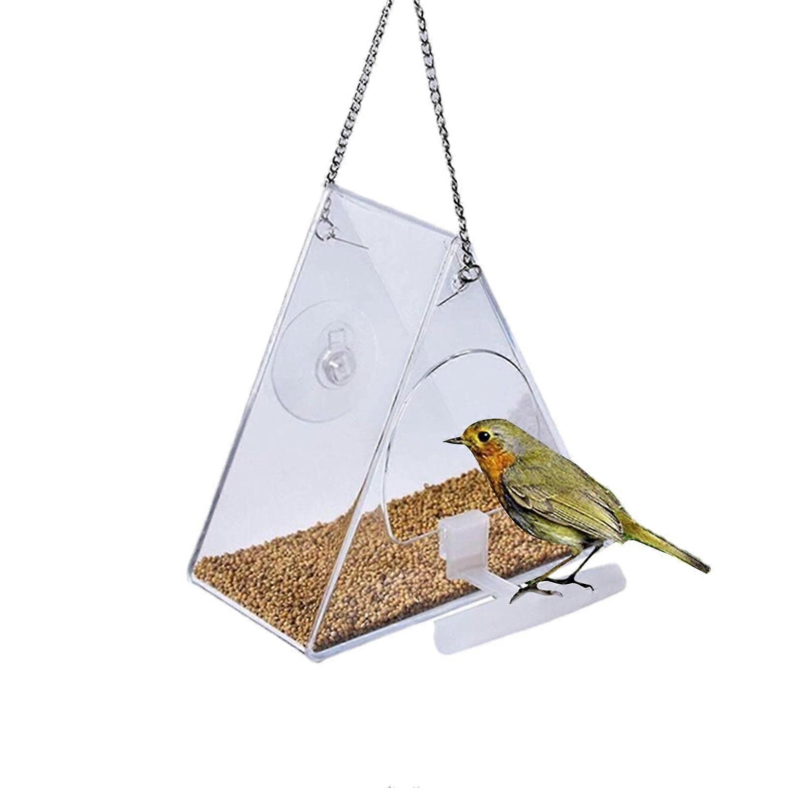 Acrylic Hummingbird Feeder For Outdoor Hanging For Swallow Sparrow Nests