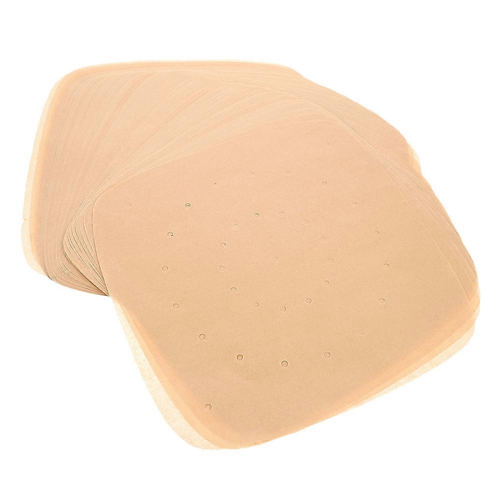 Convenient Baking Paper Square Shaped Oil-Proof Mat For Daily Use 8 Inches Non-Stick 100 Sheets