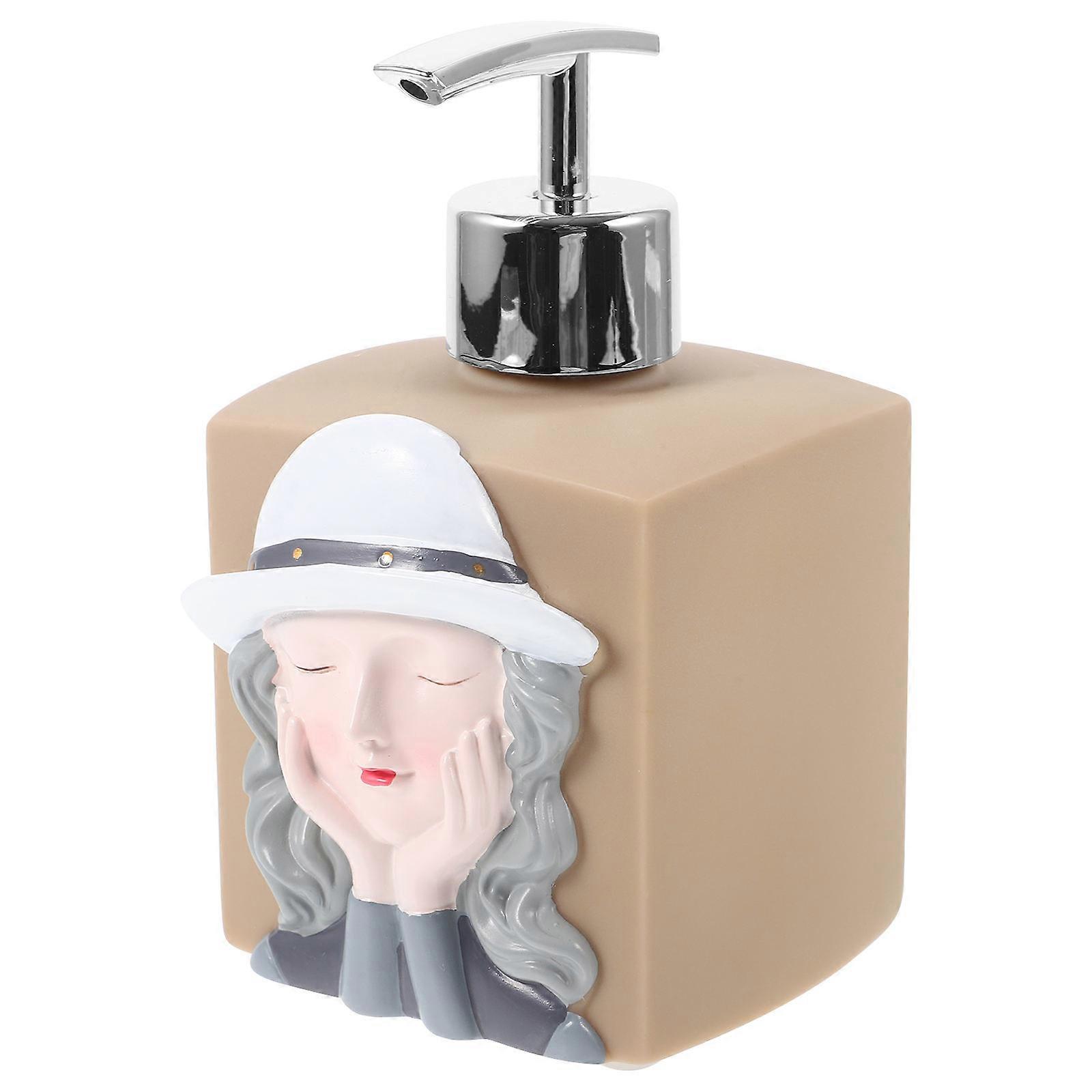 Empty Pump Bottles Shampoo Bottle Bathroom Refillable Leak-Proof Rectangular 330ml 1Pack