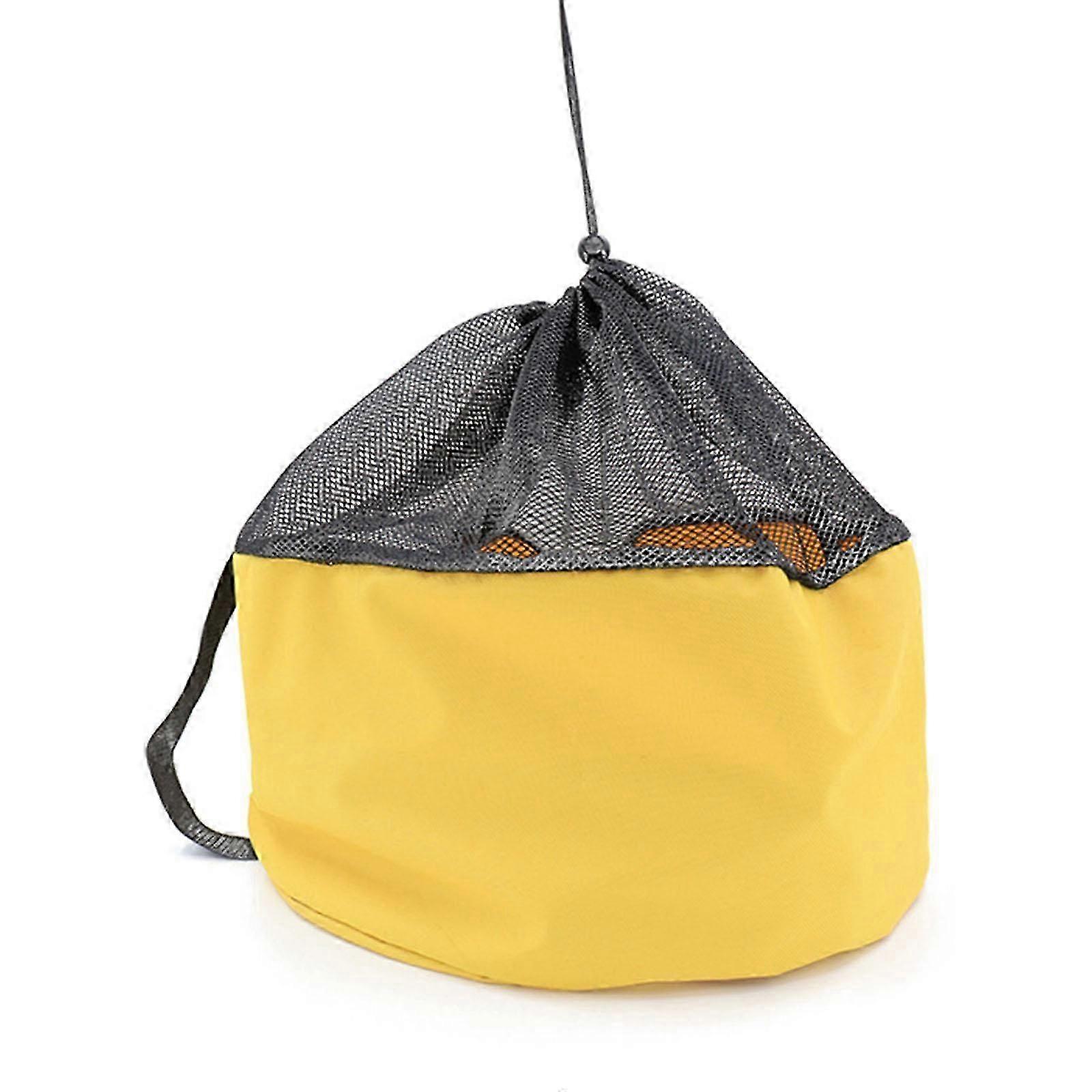 Yellow Storage Bag for Organizing RV Hoses and Garden Tools, Perfect for Keeping Items Neat and Tidy