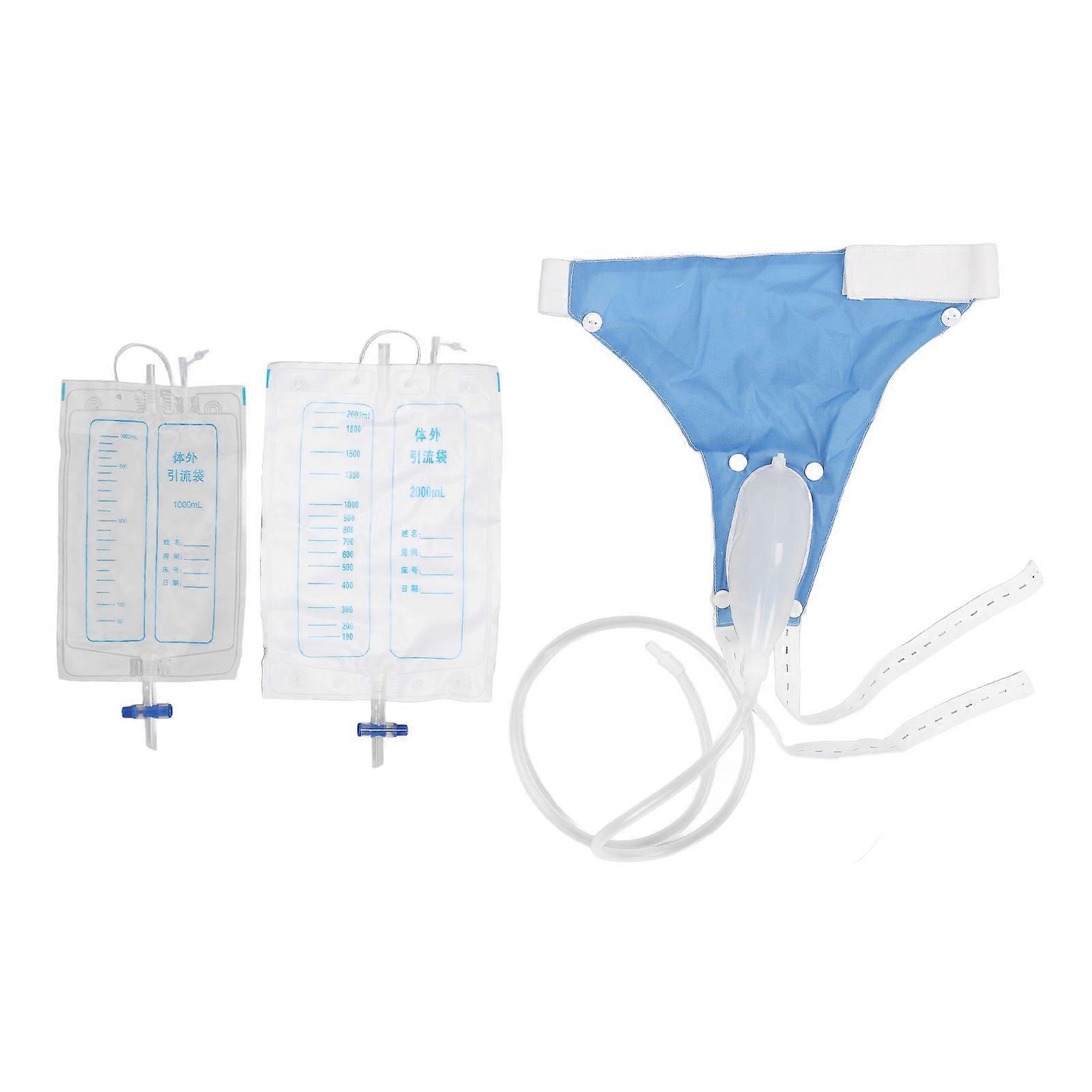 2025 Latest Model Urine Collector Bag Safe Breathable 1000ml 2000ml Large Capa...