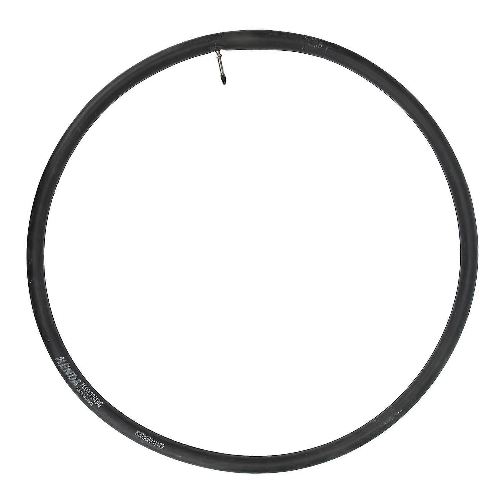 700 x 35/43C Butyl Rubber Bicycle Inner Tube with French Valve 48L for Road Bike Replacement