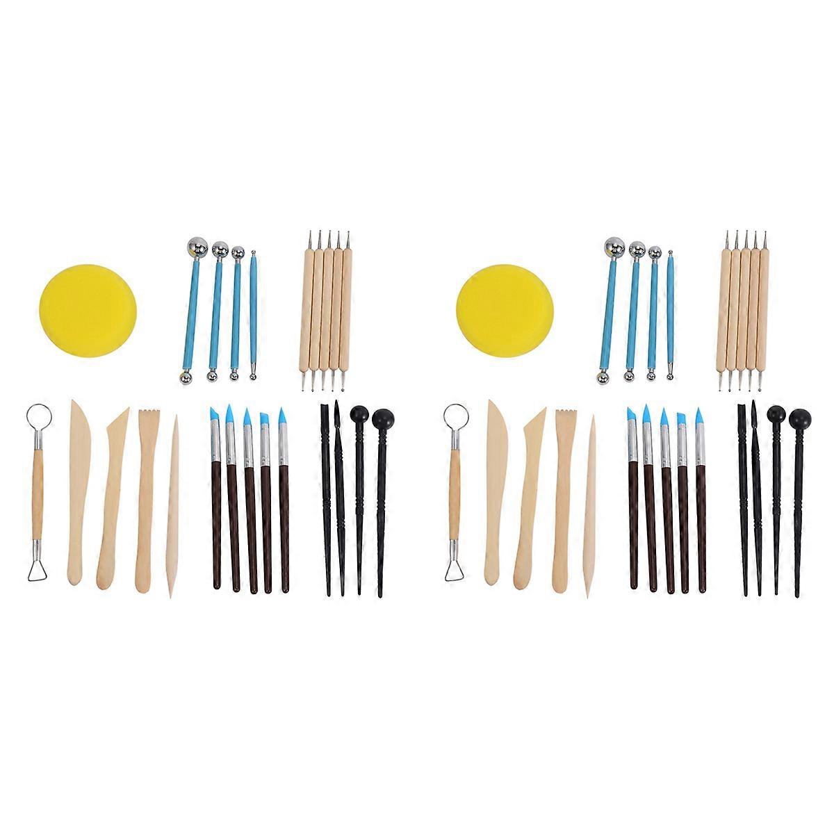 24Pcs Modeling Clay Sculpting Tools Set,for Sculpture Pottery