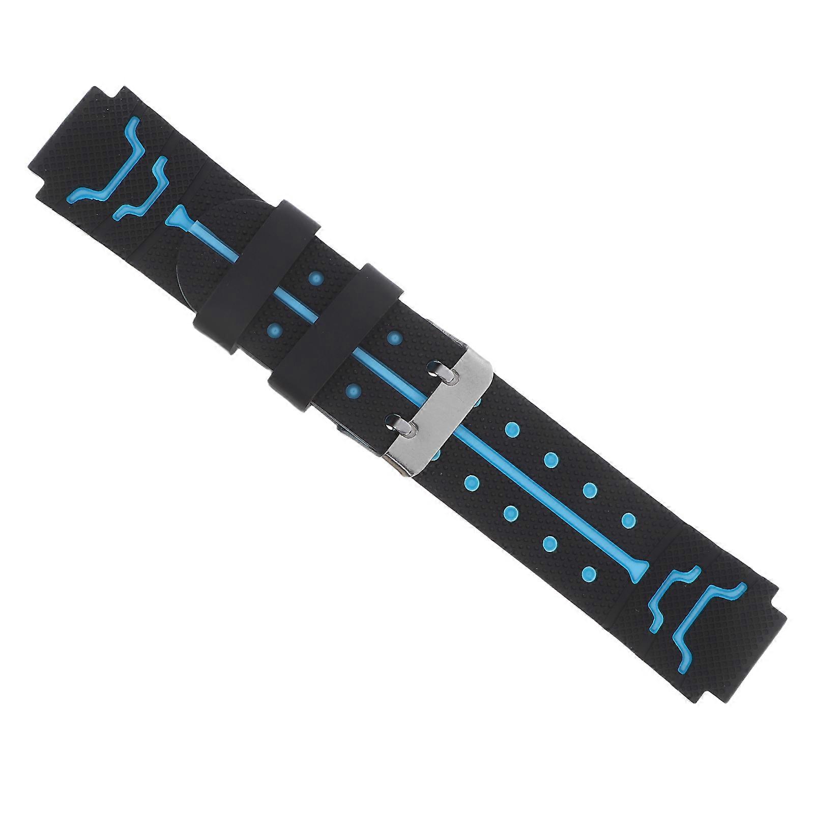 Kids Cell Phone Watch Band Childrens Watch Bands for Daily Use Black 17.5 x 2 x 0.2cm Smooth Texture 1Pack