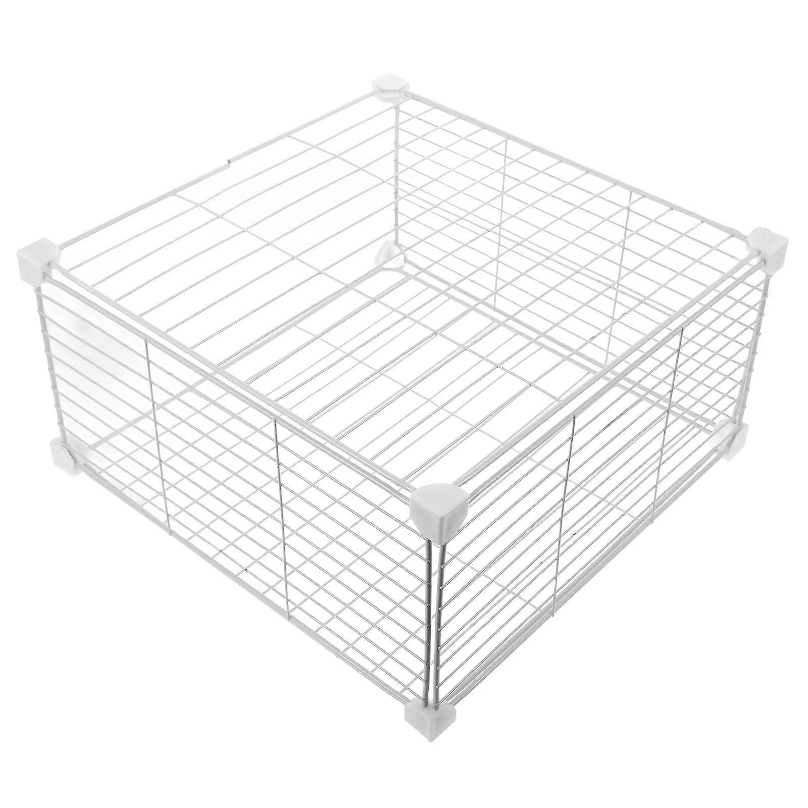 Fridge Basket Wire Freezer Baskets Food Organization Space Maximization Storage Solution Iron Material 1Pcs