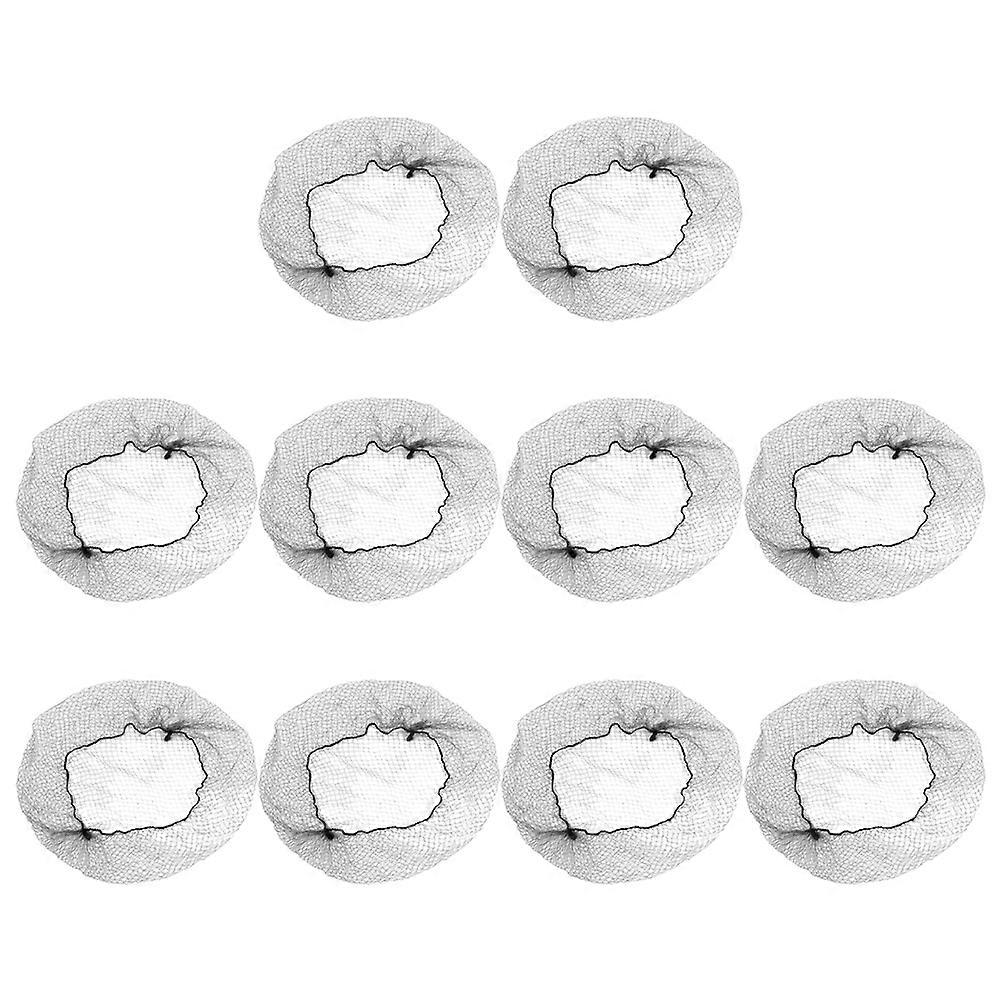 Here's a refined and professional product description for the **100pcs Nylon Invisible Hair Nets**:
**100pcs Nylon Invisible Hair Nets – Elastic