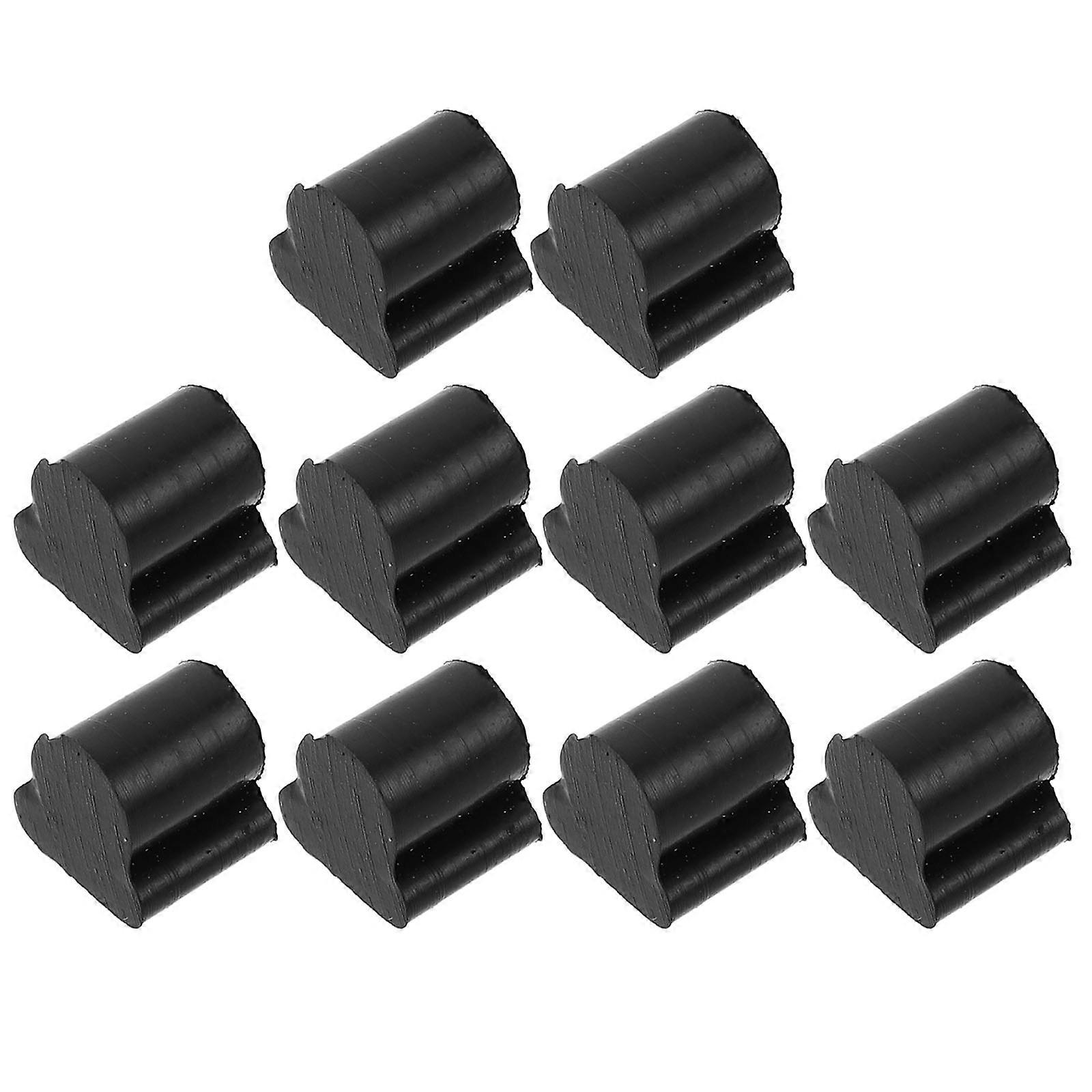 10pcs Rubber Valve Bumper Pads for French Horn Tuba Euphonium – Durable, Easy Installation, Enhances Flexibility and Smooth Operation