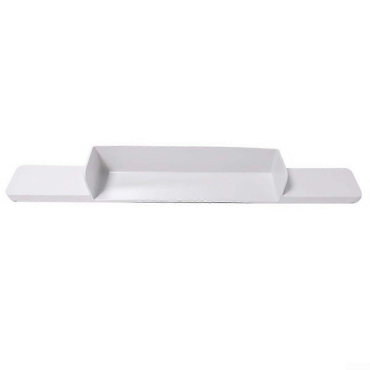 The easily removable silicone splash guard offers flexibility in various home environments (gray).