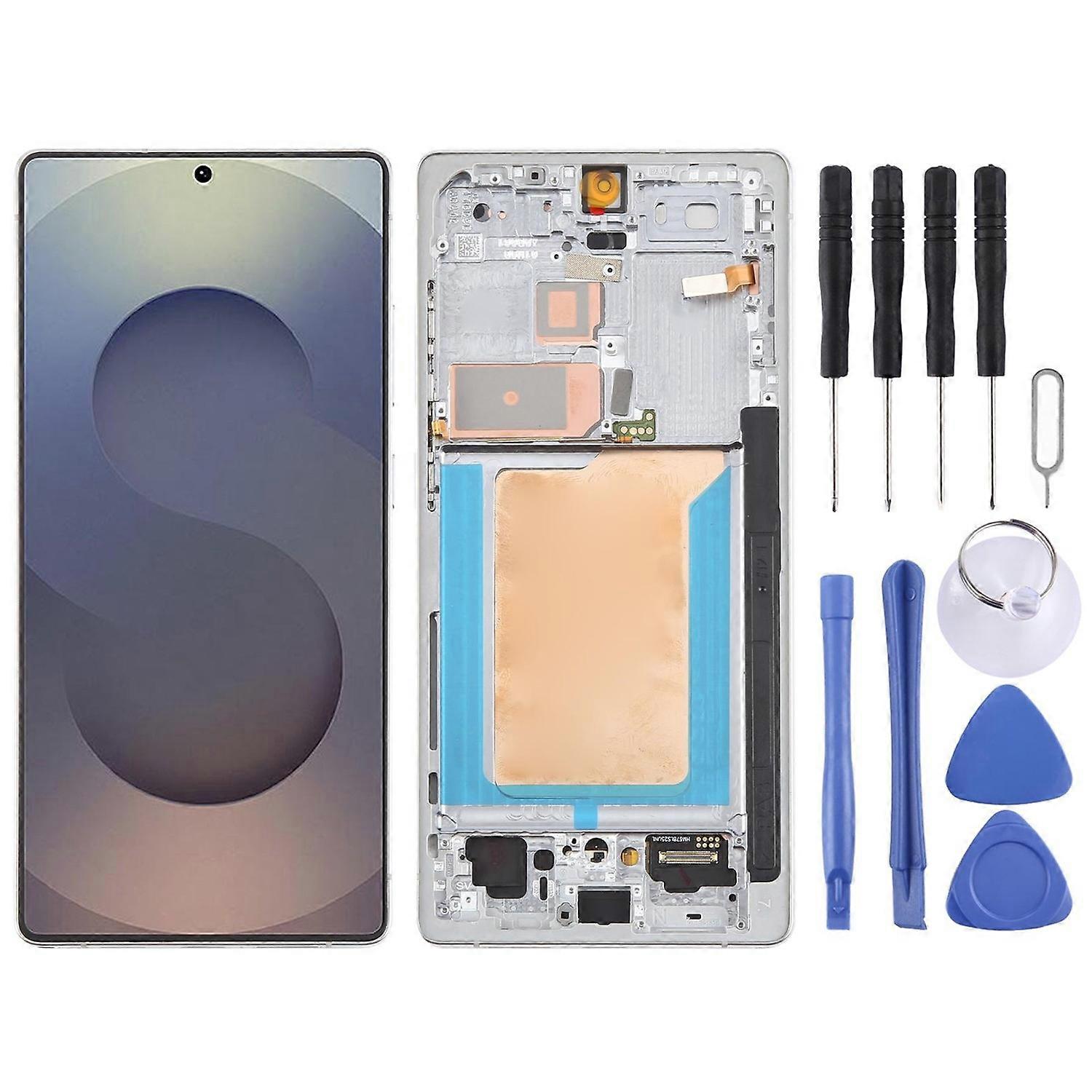 For Galaxy S25 Ultra 6.78 inch OLED LCD Screen with Frame