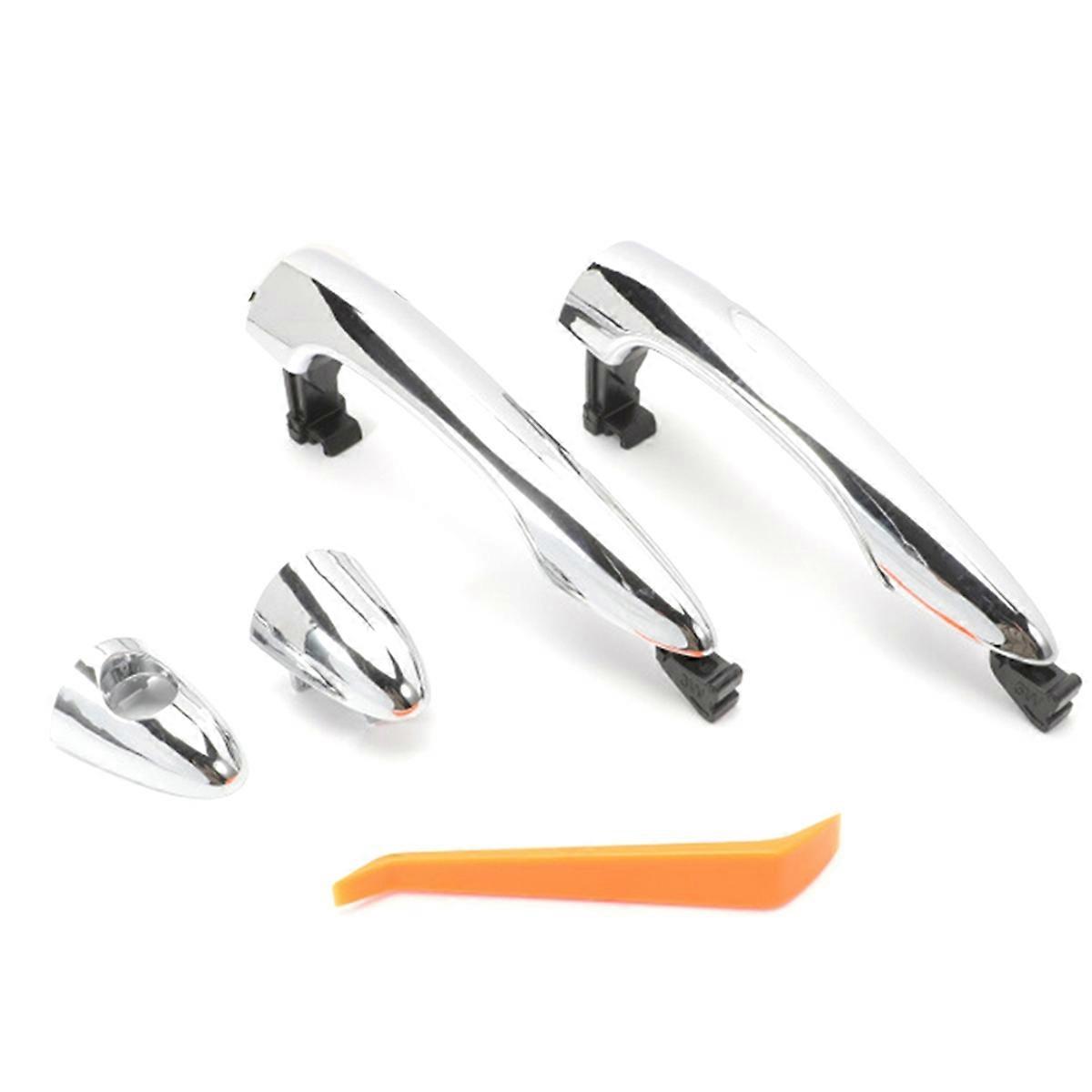 Front Driver and Passenger Side Exterior Door Handle for