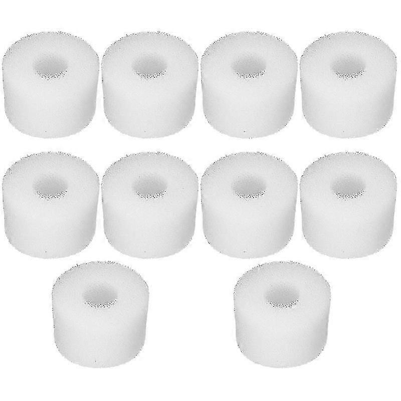10pcs Swimming Pool Filter Foam Reusable Washable Sponge Suitable Bubble Jetted Pure Spa For S1 Typ