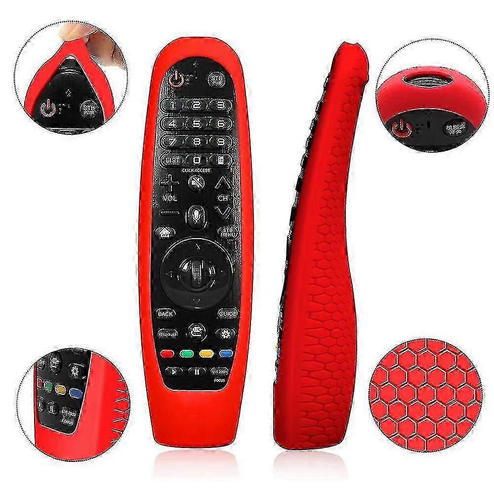 Silicone TV Remote Control Cover Protective Case for Compatible with LG Magic Remote