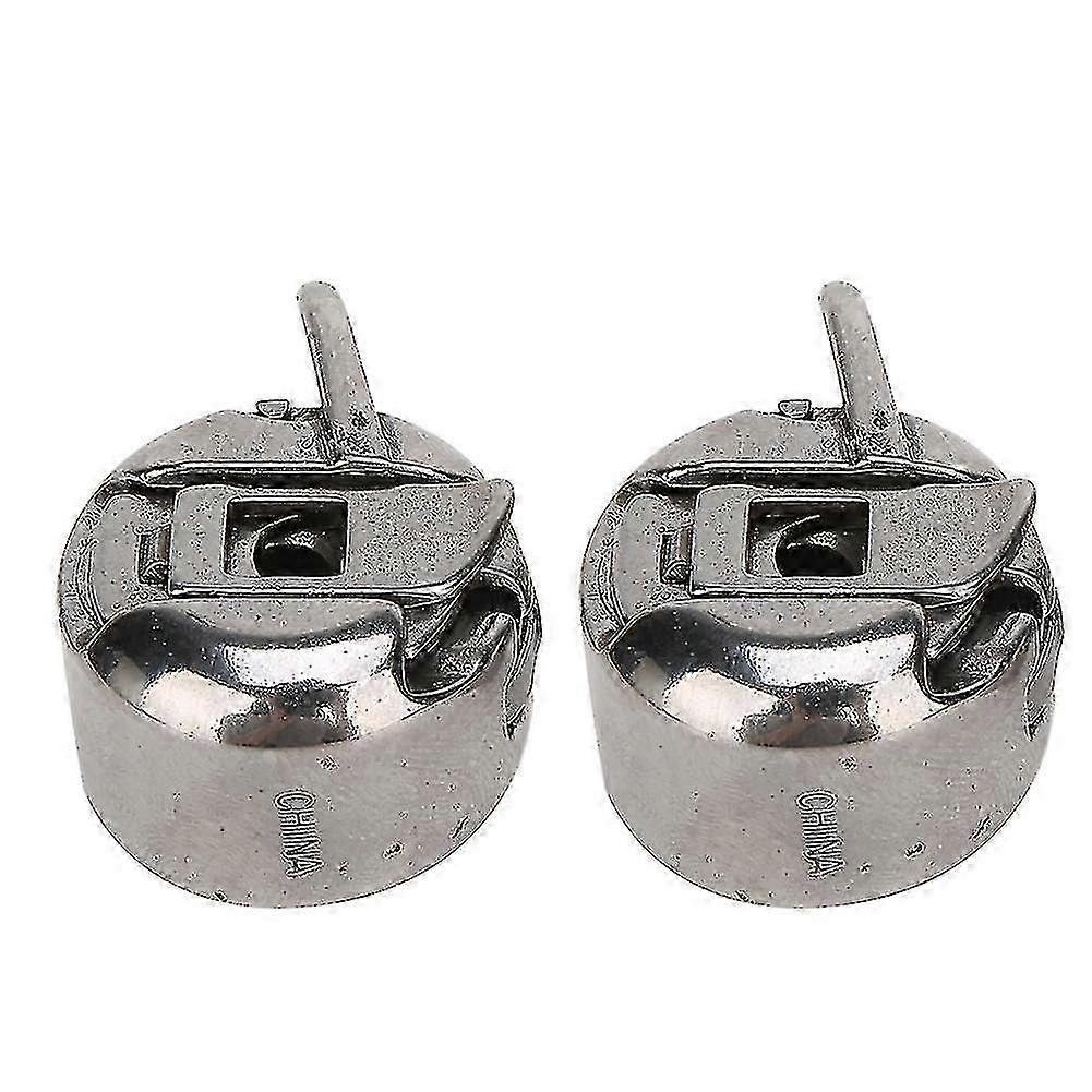 2Pcs Singer Sewing Machine Metal Reverse Bobbin Case Household Accessories