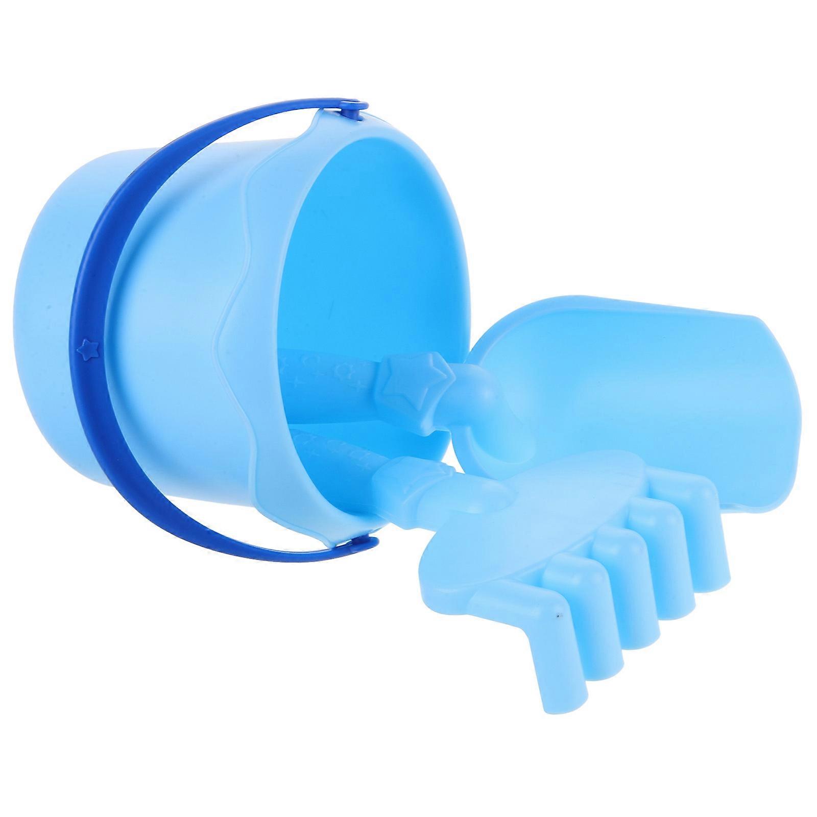 Cute Gardening Tools Set Portable Children Gardening Supplies Blue 1Set