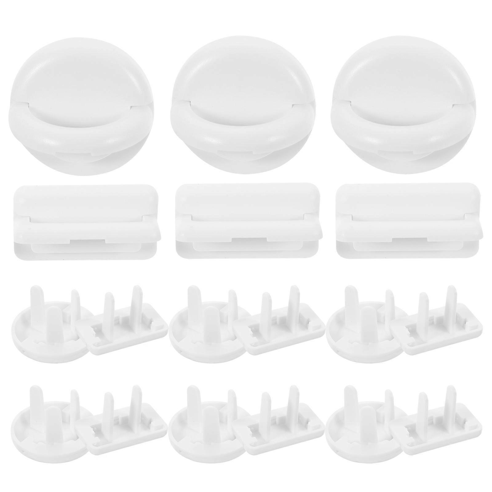 Electrical Socket Covers Switch Guard for Safety 50Pcs Plastic Plugs