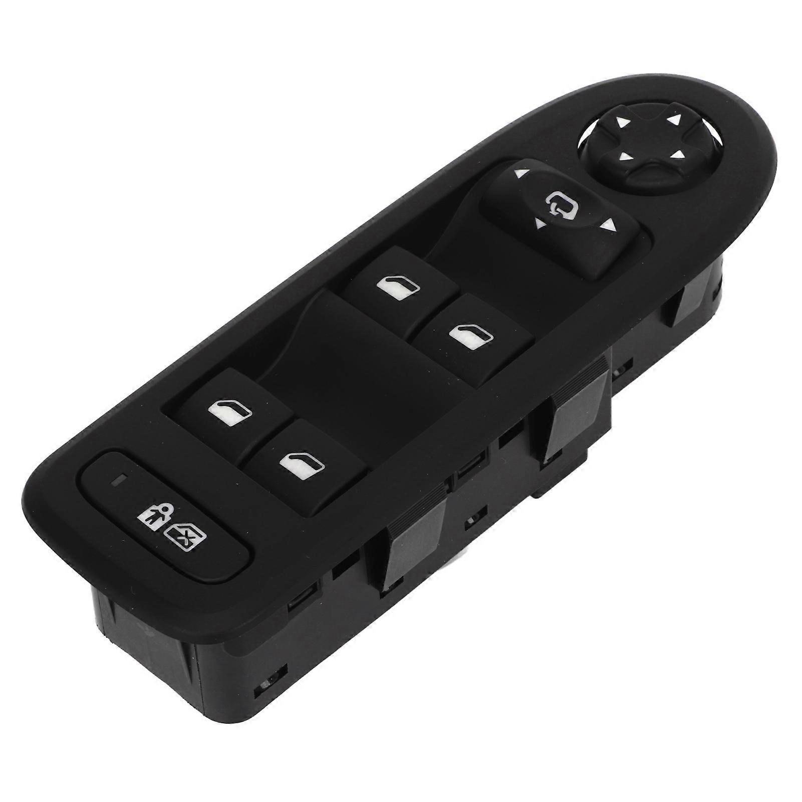 Power Window Switch 96631328XT Quick Response Sensitive Control Window Master Button Replacement For 308 I 508