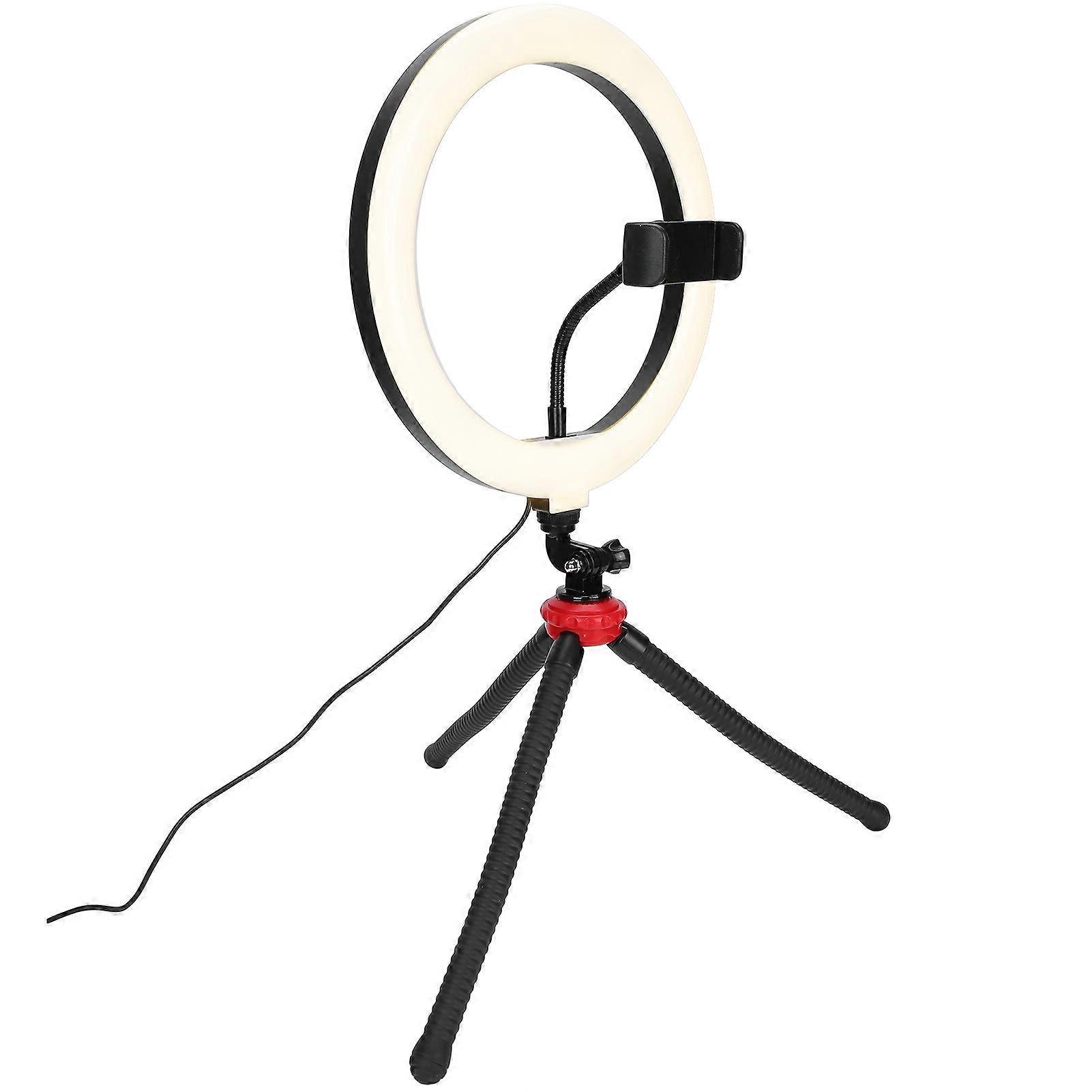 LED Fill Light Folding Live Broadcast Selfie Ring Camera Shooting Makeup Desk Light