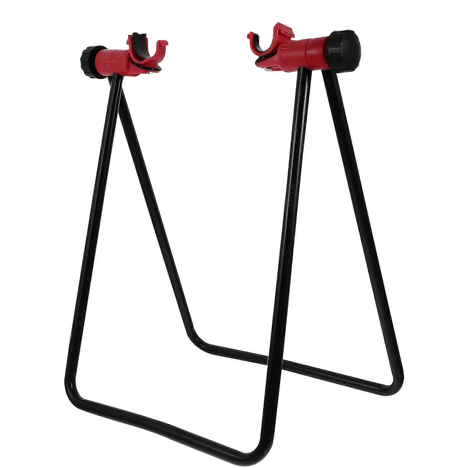 Convenient Cycle Rack Professional Bike Kickstand Folding Parking For Bikes Iron Material U Shape 1Pcs