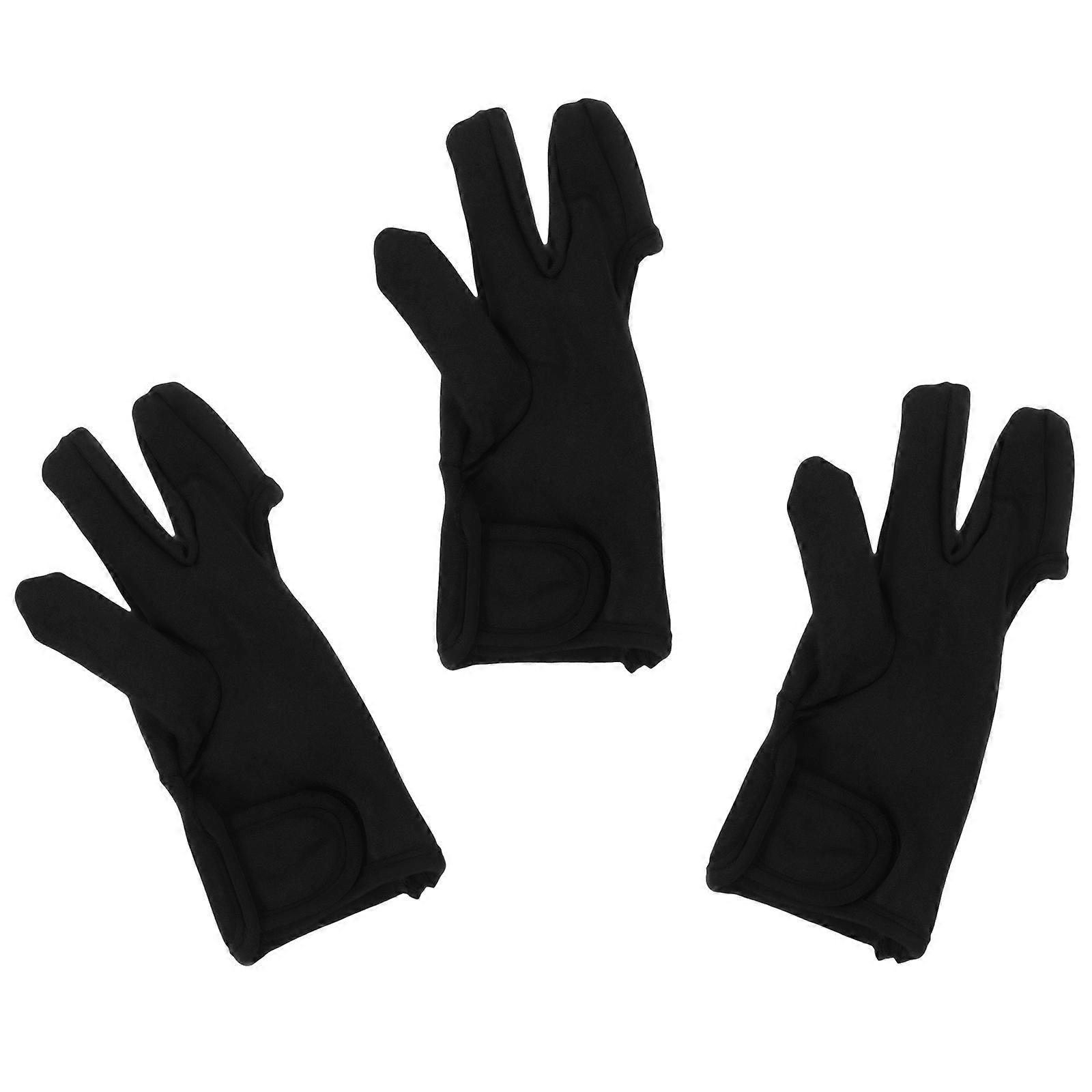 Here's a refined and professional product description based on your input:
**3PCS Heat Resistant Mitts for Hair Curling & Straightening – Scald
