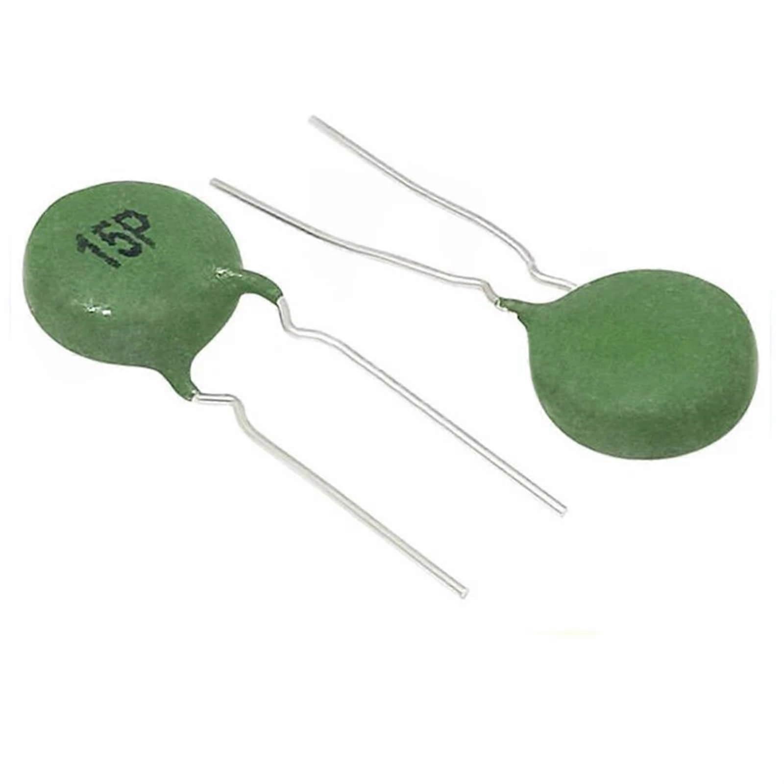 (Pack of 2) PTC 15P Positive Temperature Thermistor 100ohm 15mm Welding Machine Power Start Resistance SY15P101R