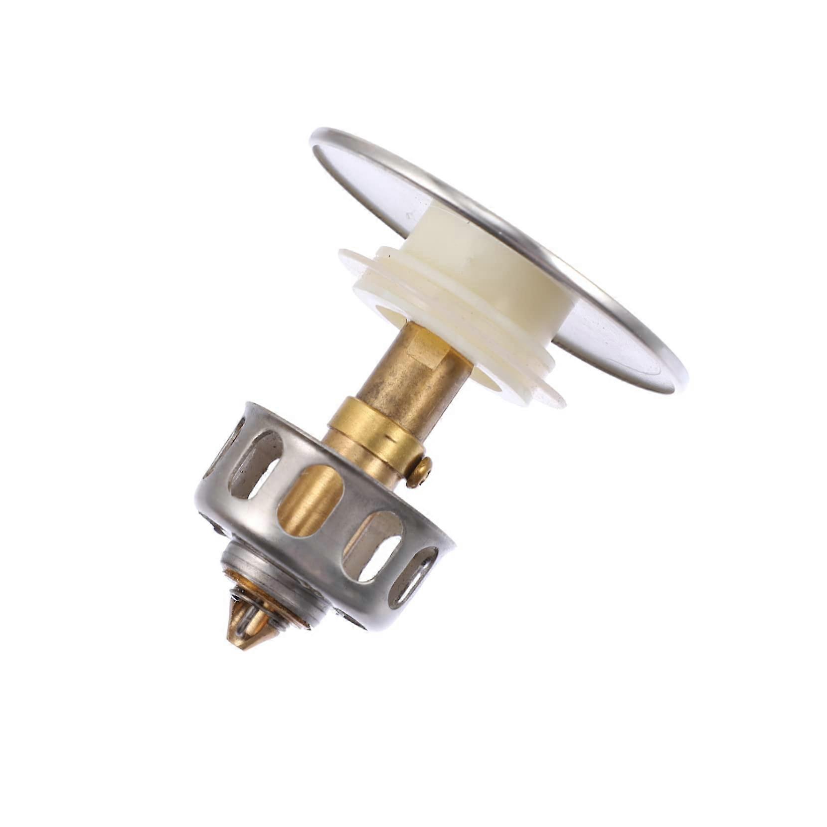 Waschbecken Abflussstopfen Pop Up Water Filter For Sinks Basin Drain Stopper With Pop-Up Filter Anti-Clog Basket Filter
