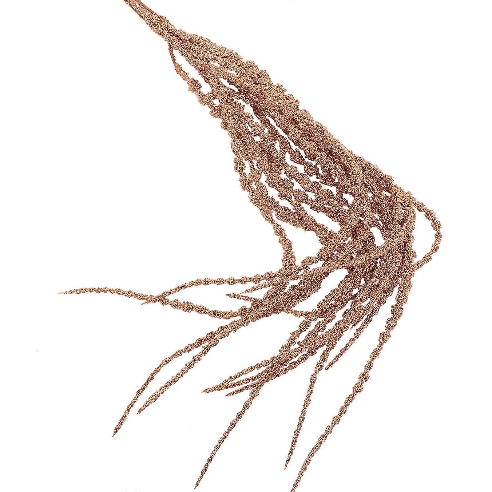 Artificial Hanging Plant with Brown Color for Decoration Lightweight Portable Plastic 70 Characters