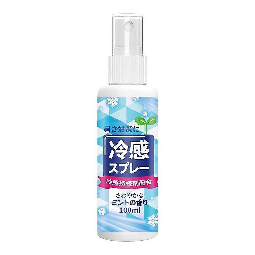 Cooling Mist Spray 100Ml Heat Stroke Prevention Portable Clipper Cooling Spray