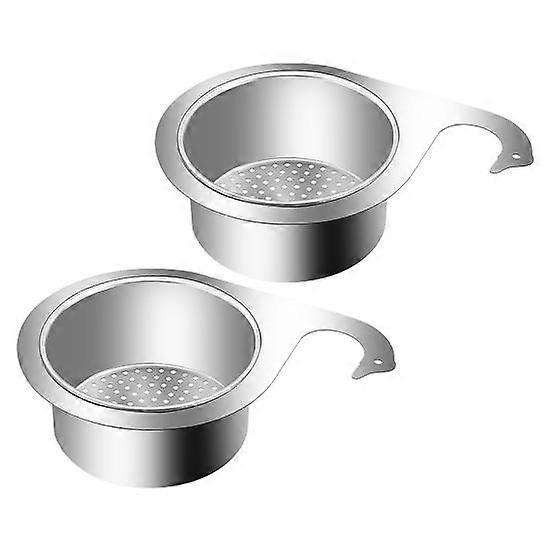 Kitchen Sink Drain Basket Swan Drain Rack Rustproof Corrosion Resistant Polished Surface