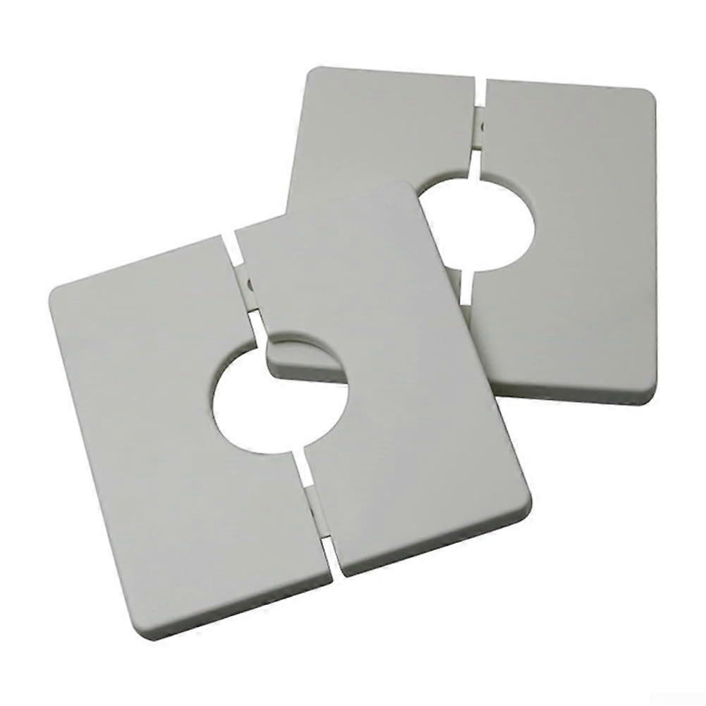 Practical Square Wall Opening Cover, 33mm Size, Two-Pack for Effective Coverage, Ideal for Home Renovation
