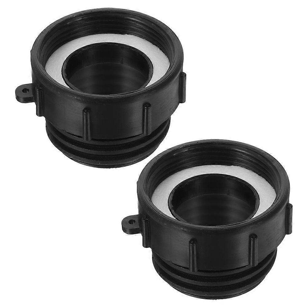 Durable Plastic IBC Tote Hose Adapter for Garden Use with 2 Inch Diameter 2 Pieces