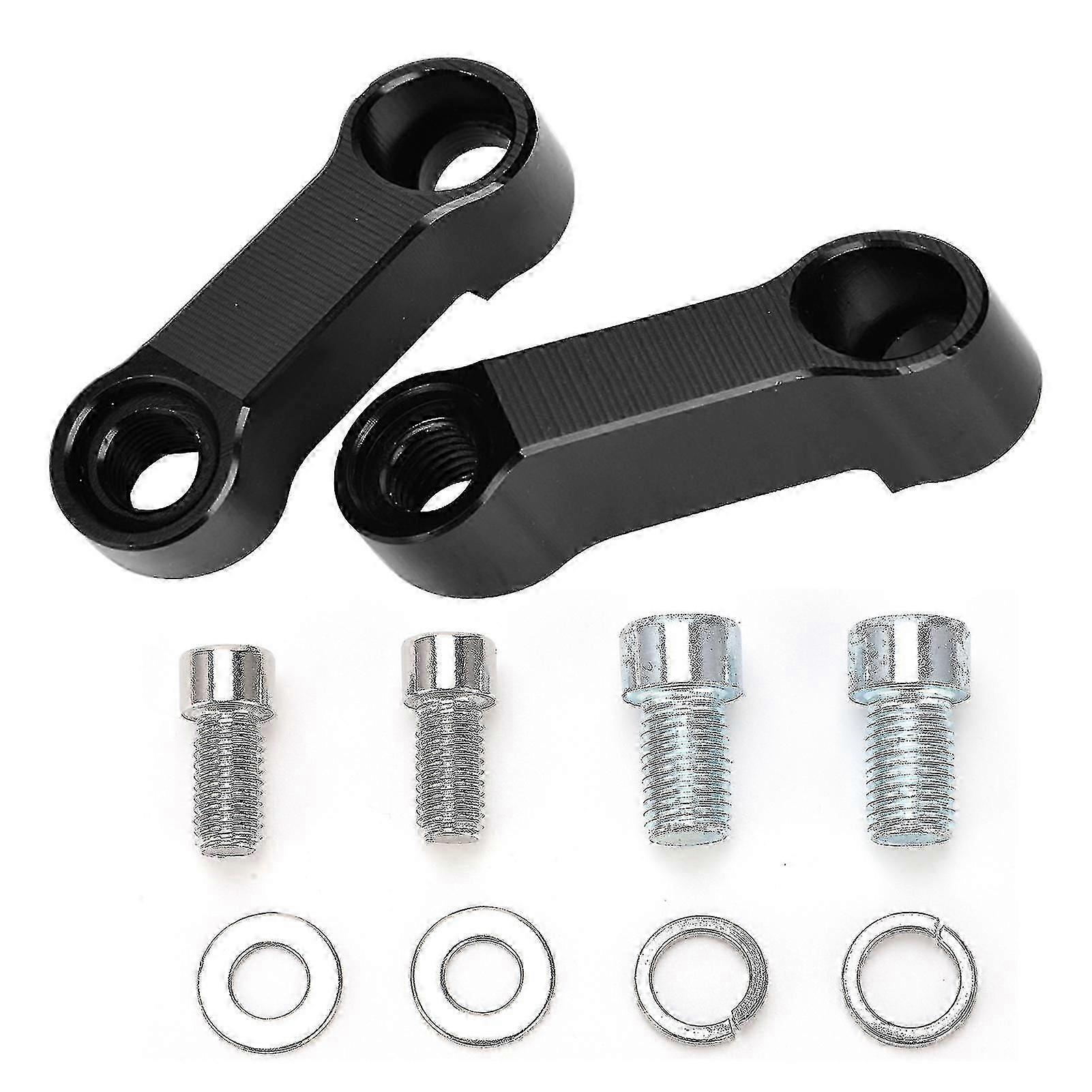 10mm 8mm Motorcycle Rearview Mirror Adapter Kit Riser Mount Extender