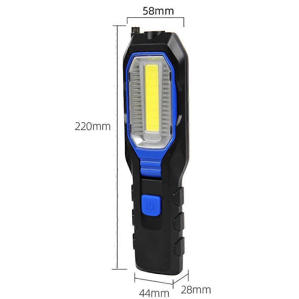 Portable Car Maintenance Light with Magnetic Tail and Telescopic Magnet for Repair Use Assorted