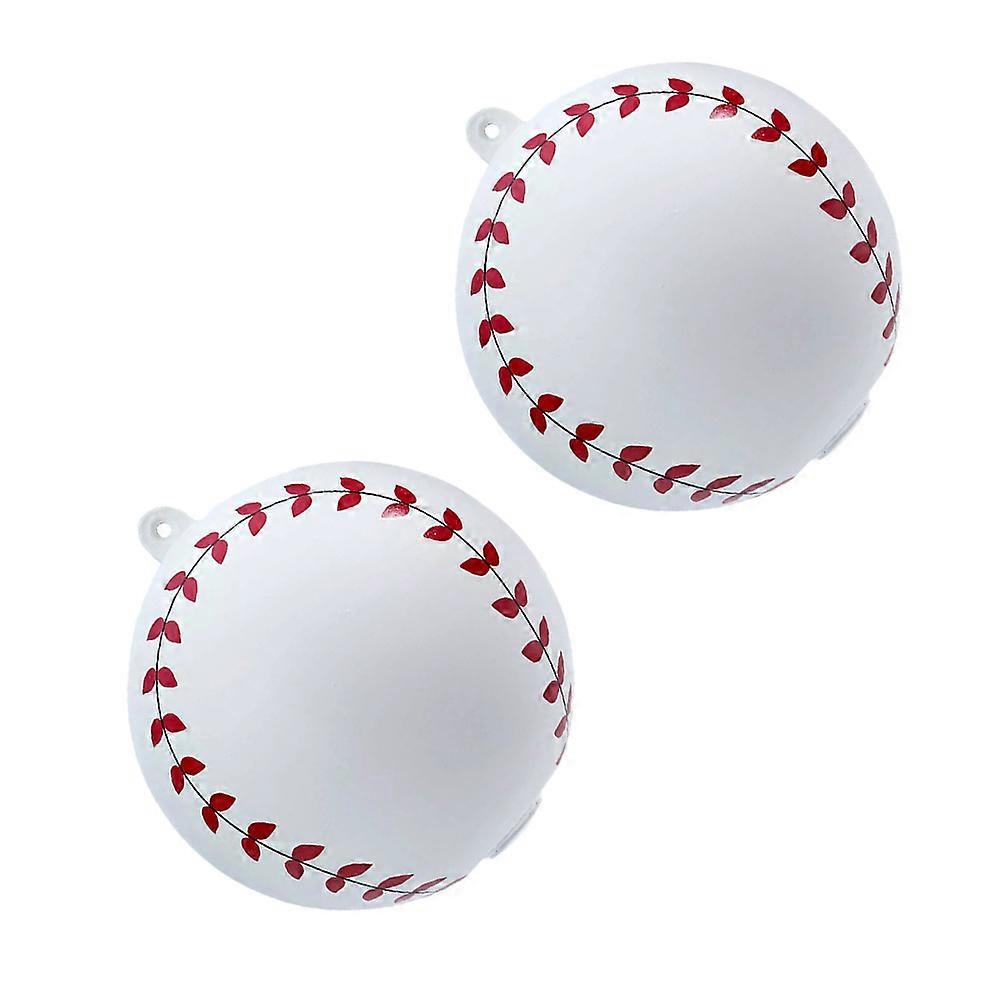 2Pcs Soft Baseballs For Kids Perfect For Celebrating Birthday And Gender Reveal Events With Sphere Shape