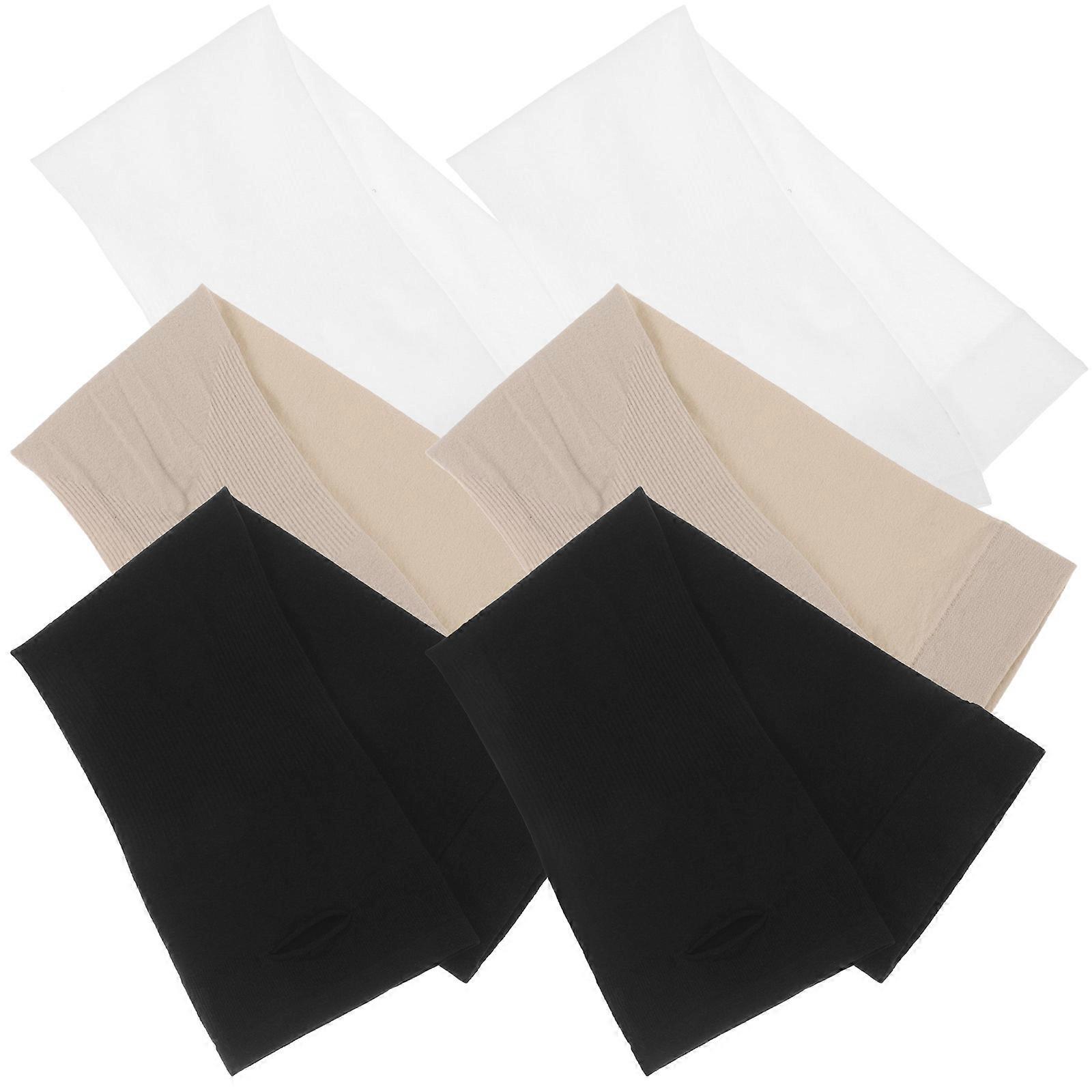 Sun Protection Arm Sleeves For Ladies Outdoor Activities 34X9.5X0.1Cm Assorted Color Breathable Protective Cover 3 Pairs