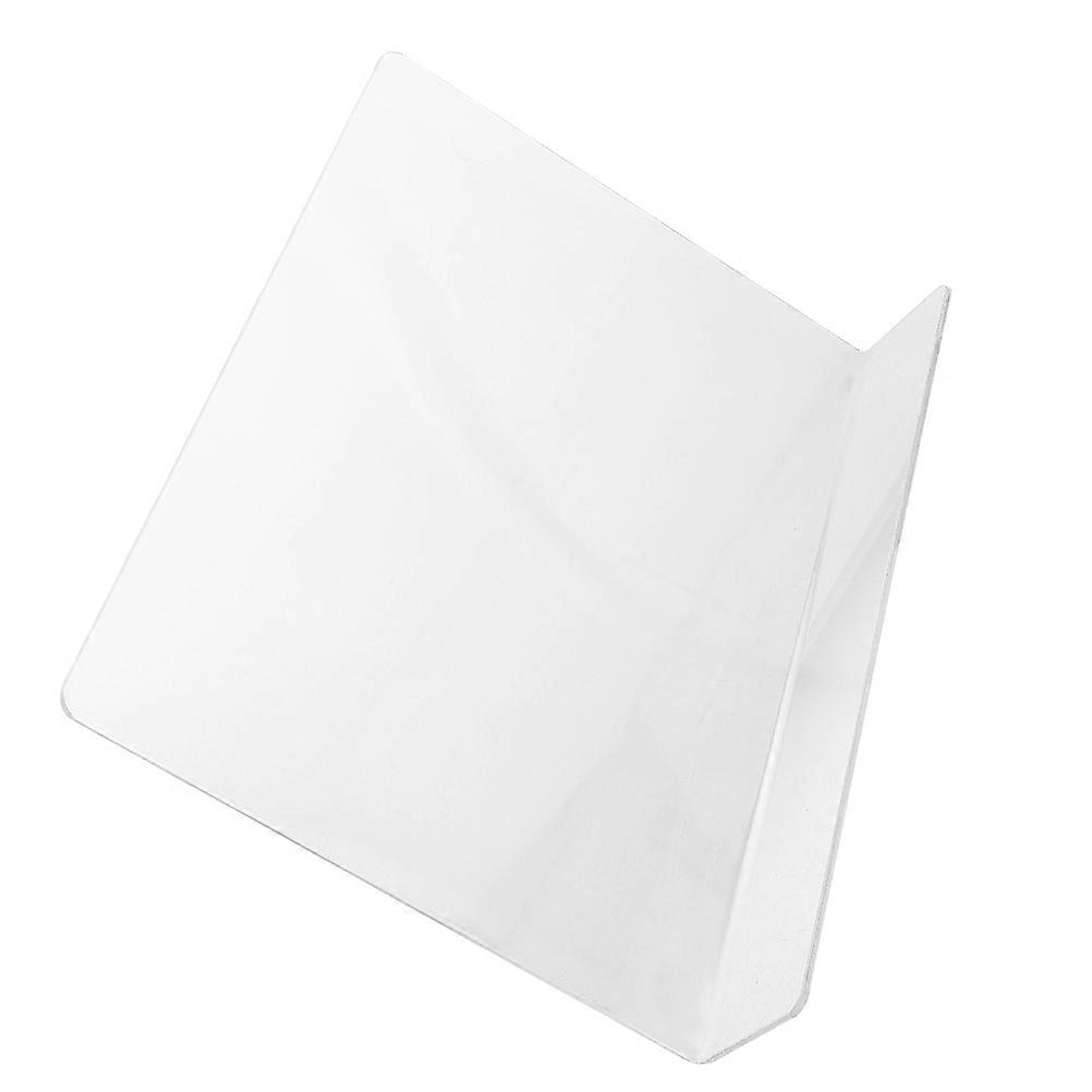 Acrylic Kitchen Sink Splash Guard, Water Resistant Barrier for Bathroom Sinks and Bathtubs, Easy Installation with Adhesive Tape, Minimalist Design