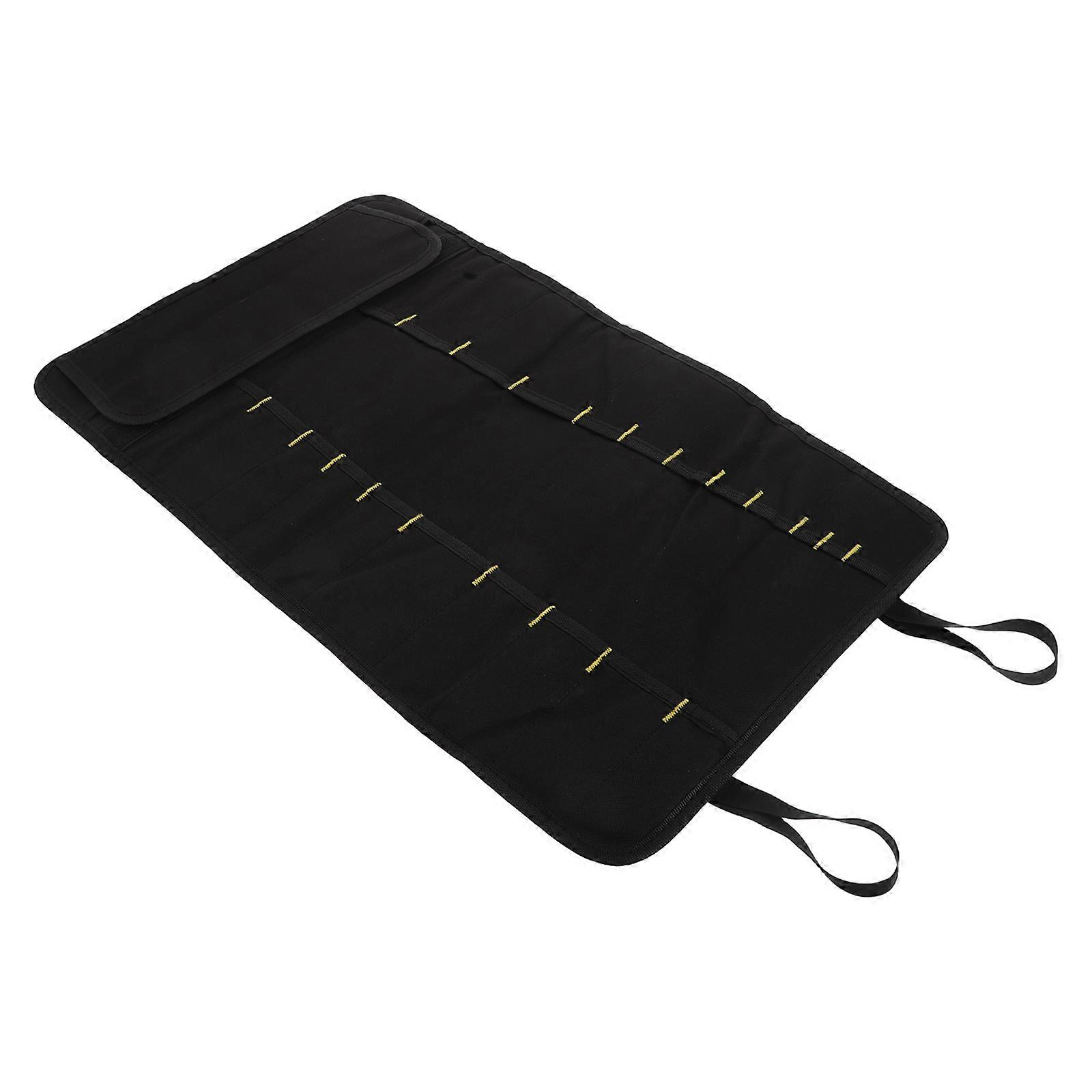 Roll Bag For And Kitchen Tools Quick Access 58.00X35.30X0.50CM Dark Green Fabric 1Set