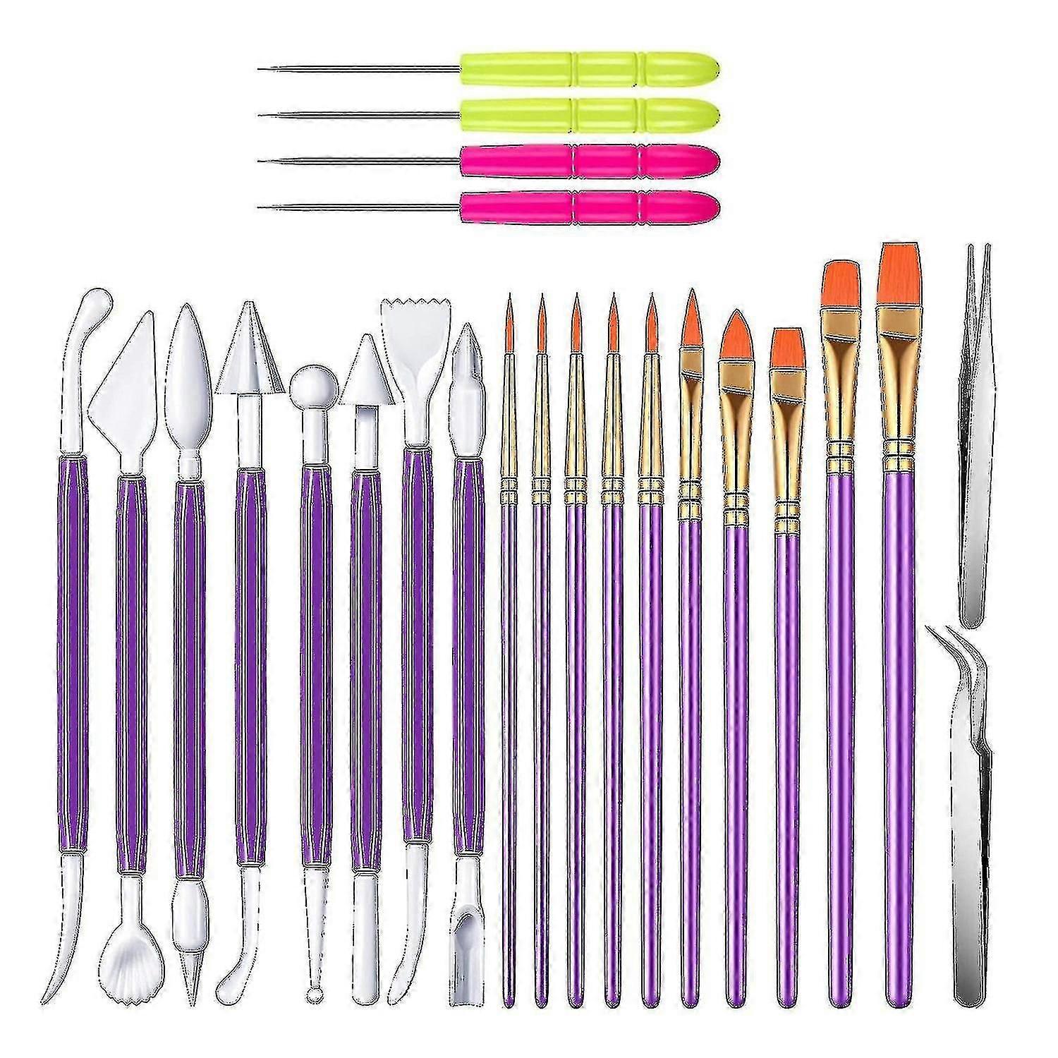 24pcs Cookie Decorating Tools Set, Fondant Cake DIY Kit