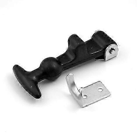 Rubber toggle length 124 mm with metal hook