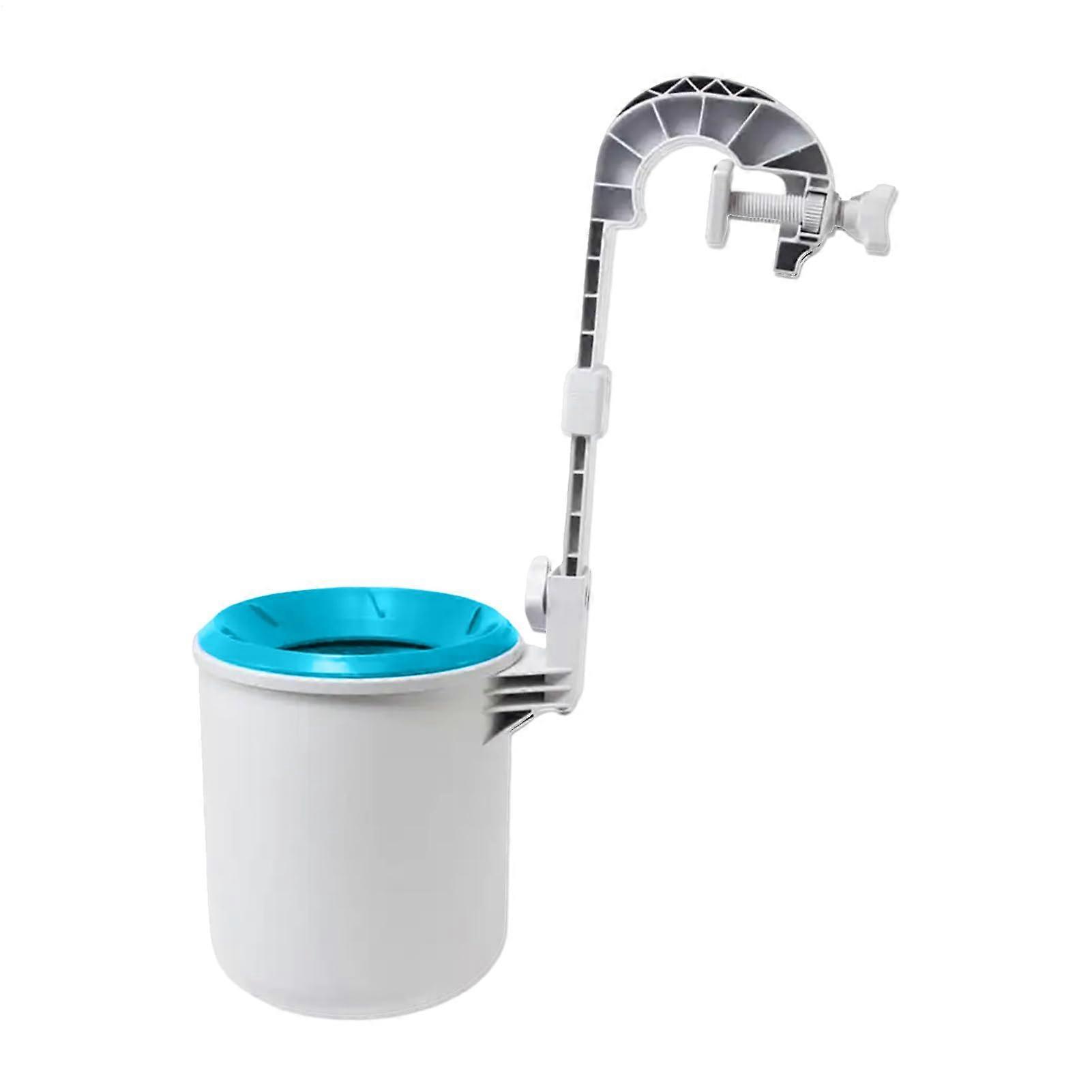 Pool Skimmer Wall-Mounted Surface Skimmer for Constant Water Circulation, Automatic Self-Cleaning, Compact Installation