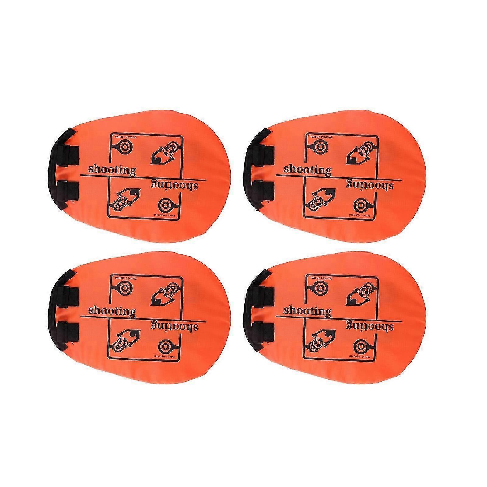 4x Football Tir Cible Entraînement Aide à l’entraînement en plein air Football Cible Goal-Bon