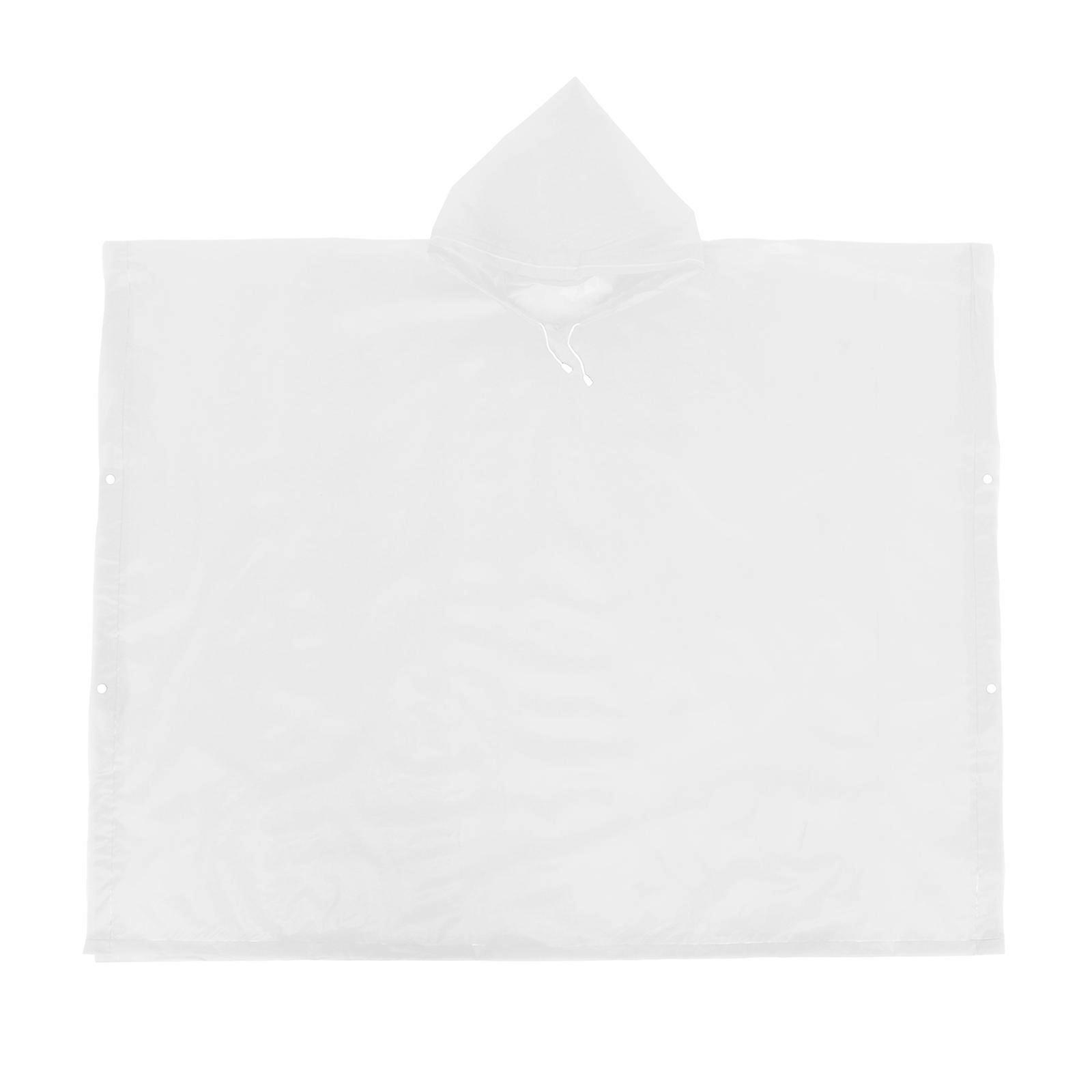 Moisture Resistant Ponchos Adult For Hiking And Bicycling Convenient Hooded Design 1Pack