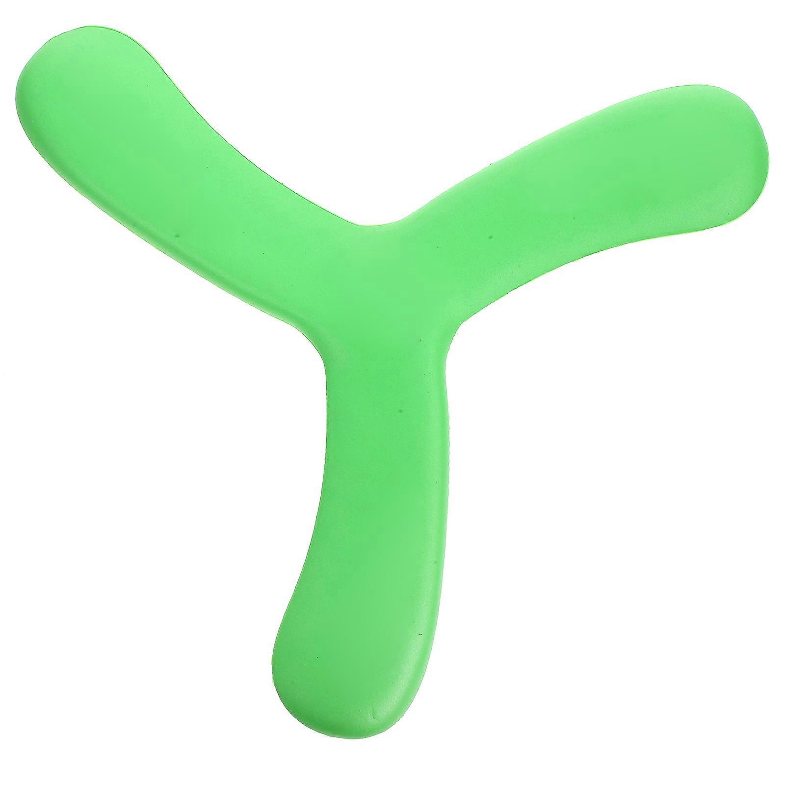 Light Green EVA Exercise Flying Toy for Outdoor Fun Throw and Catch Games with Friends and Family