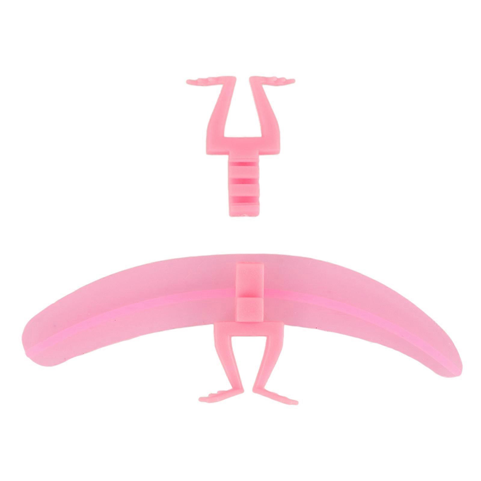 Practical Eyelash Grafting Tools Eyelash Separator Pads Beauty Routine Rosy Eyelash Separation 1 Set