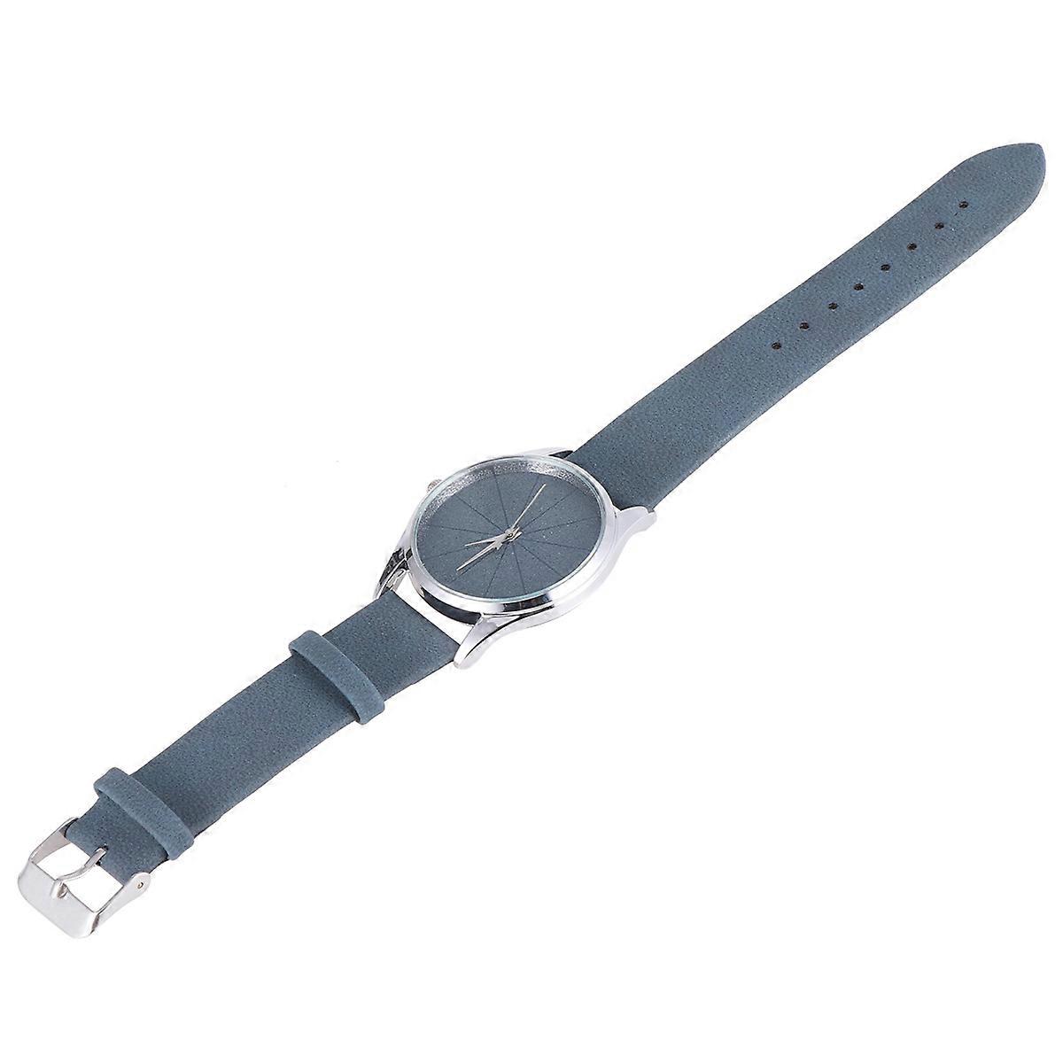 Elegant Thin Strap Quartz Wristwatch for Women – Large Dial, Minimalist Design, Versatile for Work, Leisure, and Banquet – Sturdy Timepiece