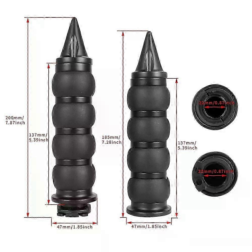 25mm 1 Motorcycle Handlebar Handle Bar End Hand Grips For Harley Cruiser Chopper Custom Suzuki Boulevard M109R Road Glide