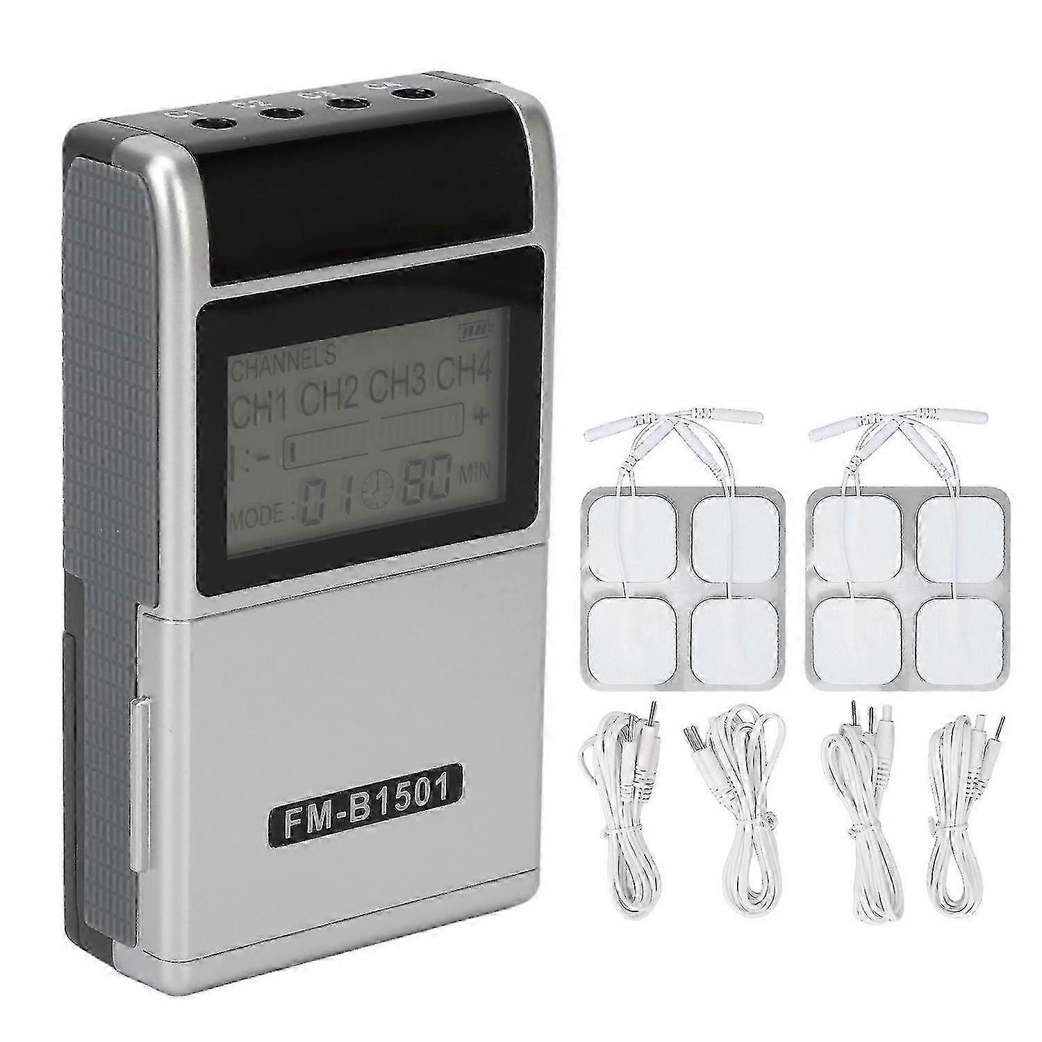 TENS stimulator for muscle pain relief with 15 modes 20 levels