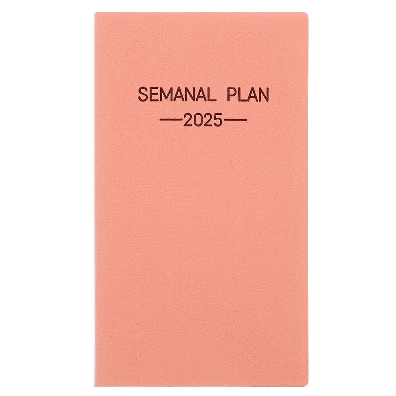 Weekly Calendar Planner Planner Notebooks For Work Organization Notebook Note Taking Supply Notebook Notepad For Work   Spanish Agenda