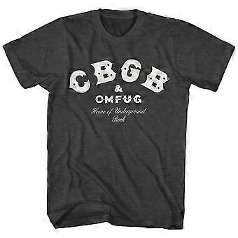 CBGB OMFUG Home of Underground Rock Men T Shirt Logo Punk Metal Concert Merch TS1061